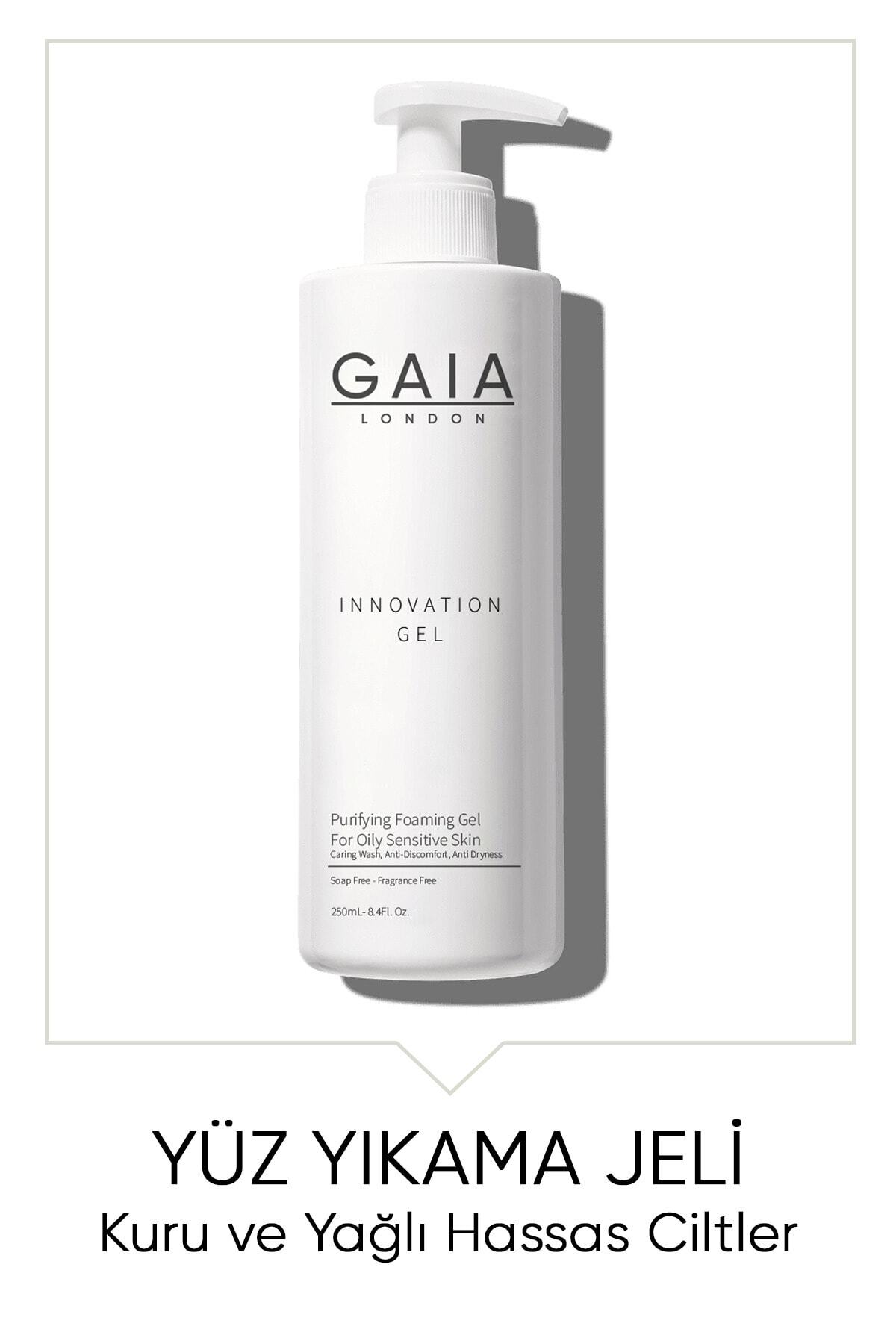 Gaia London Kuru Ve Yağlı Ciltler Için Yüz Temizleme Jeli ( Innovatıon Gel) 250 ml