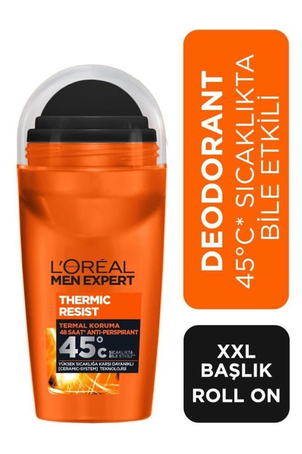 L'Oreal Paris Thermic Resist Anti Perspirant Yüksek Sıcaklıkta Etkili Erkek Roll On 50ml G-k 2224