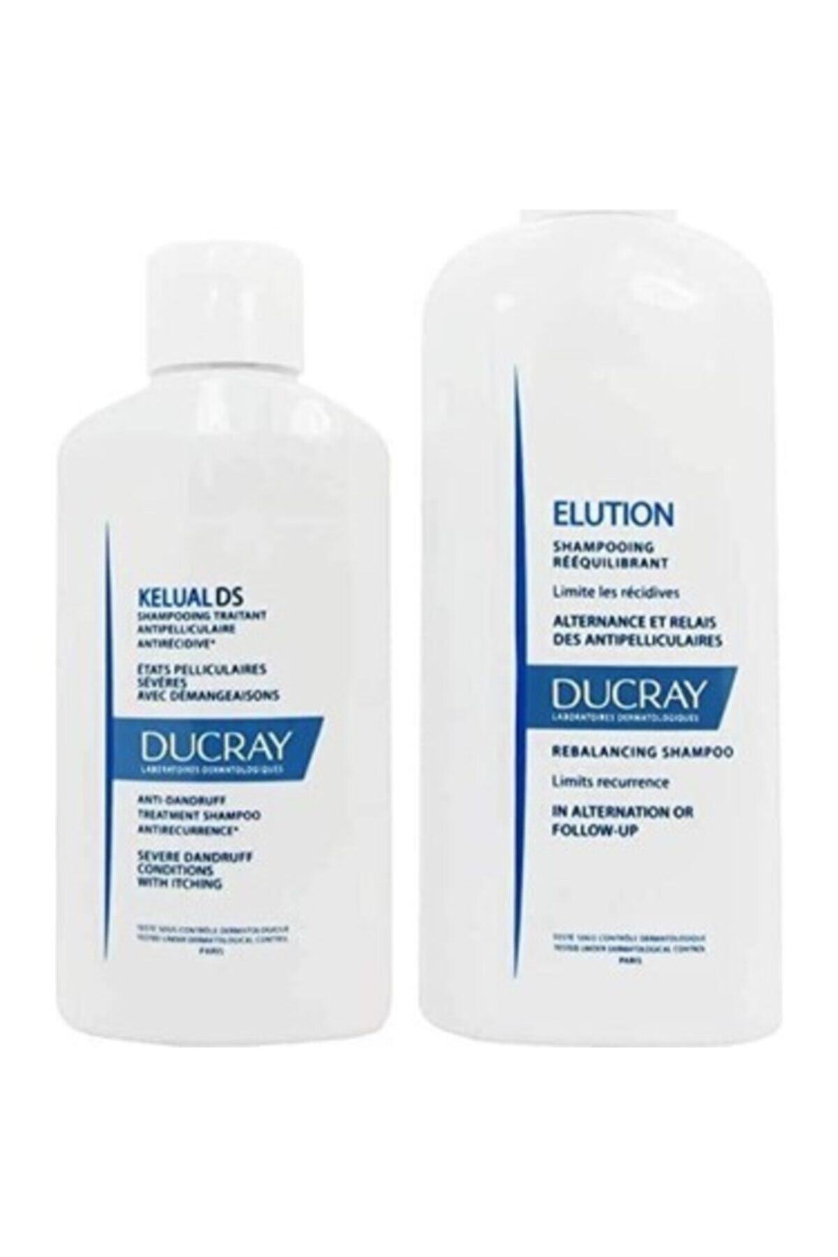 Ducray Kelual Ds Şampuan 100 Ml + Elution Şampuan 200 Ml