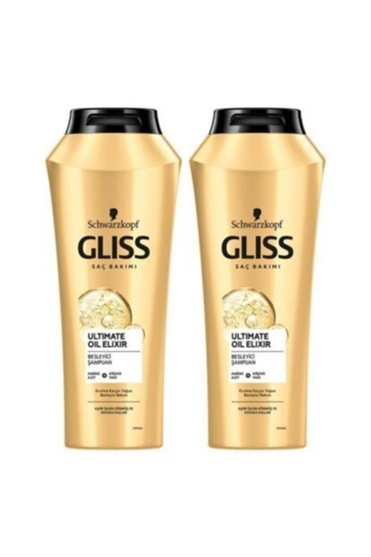 Gliss Oil Elixir 500 ml Şampuan 2'li