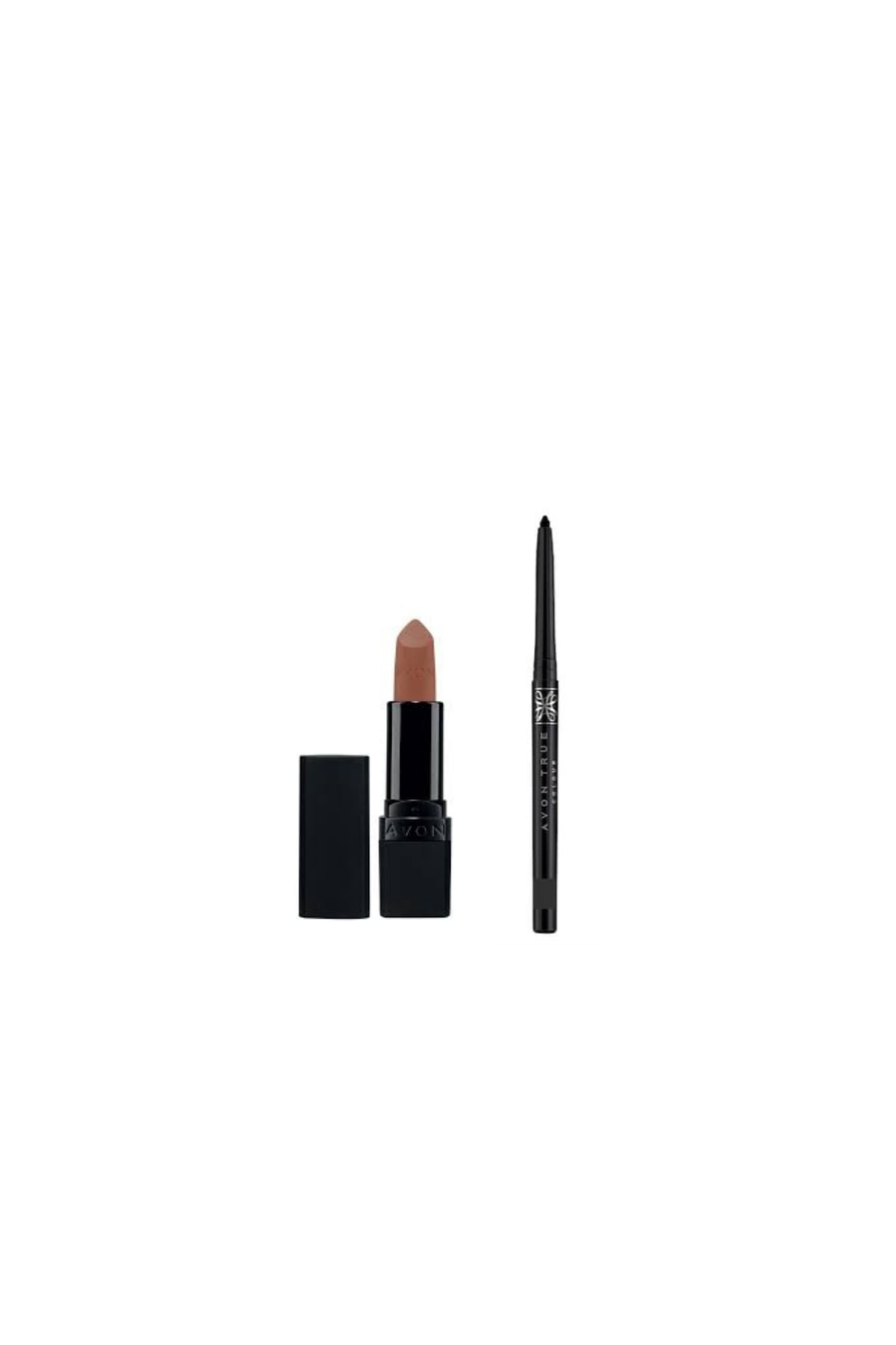 AVON Marvelus Mocha Ultra Mat Ruj Ve Glımmerstick Asansörlü Göz Kalemi
