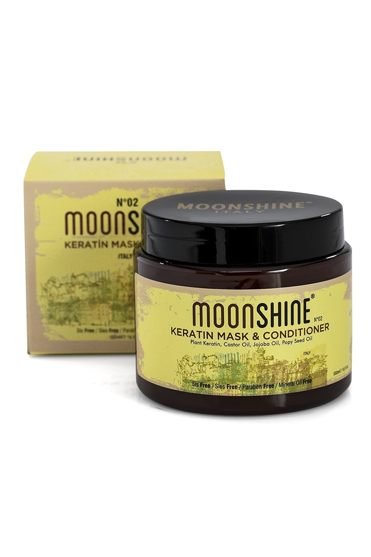 MOONSHINE Keratin Maske 500 ml
