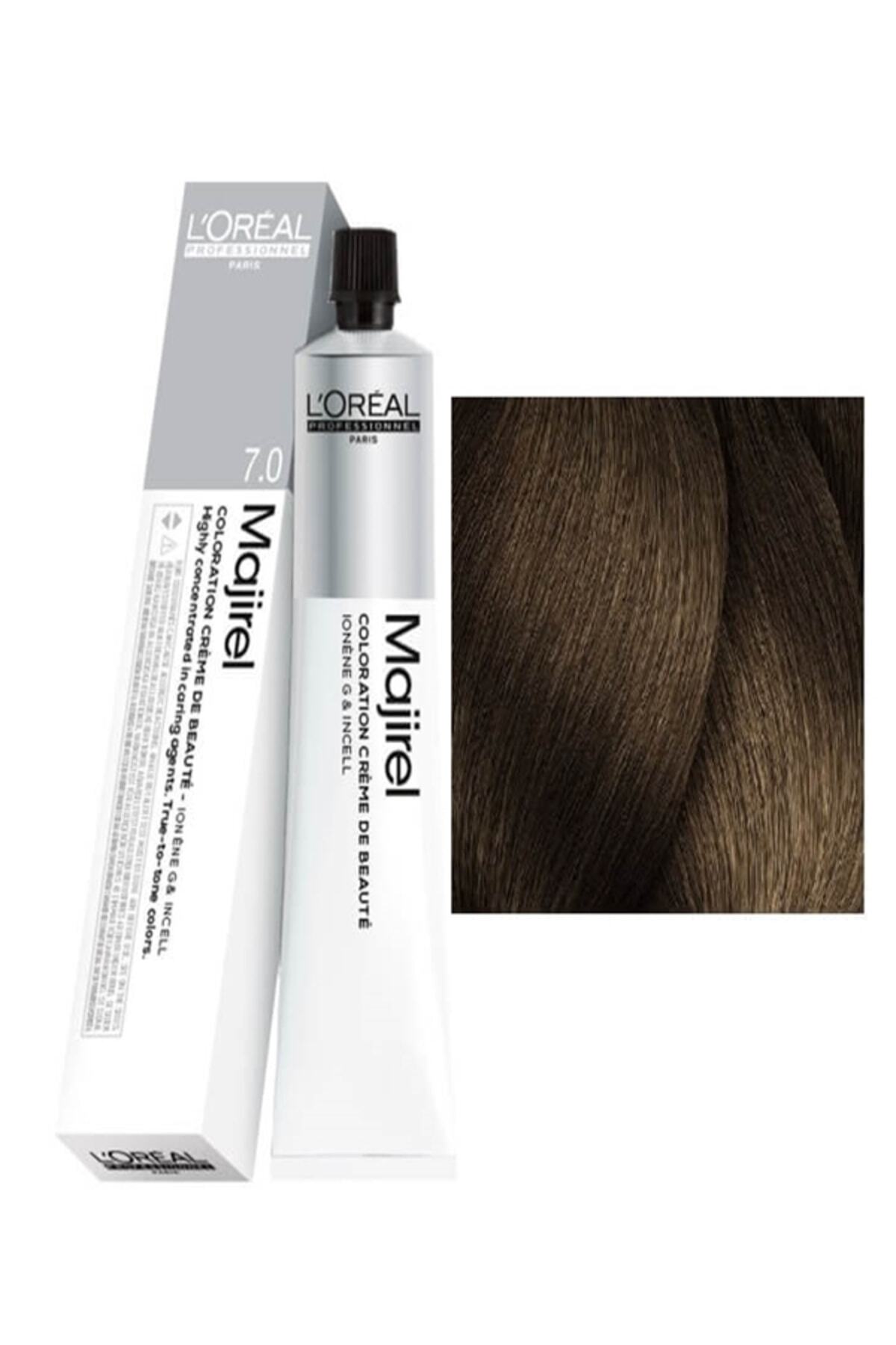 L'oreal Professionnel Majirel Loreal Saç Boyası 7.0 Kumral Yoğun 50ml