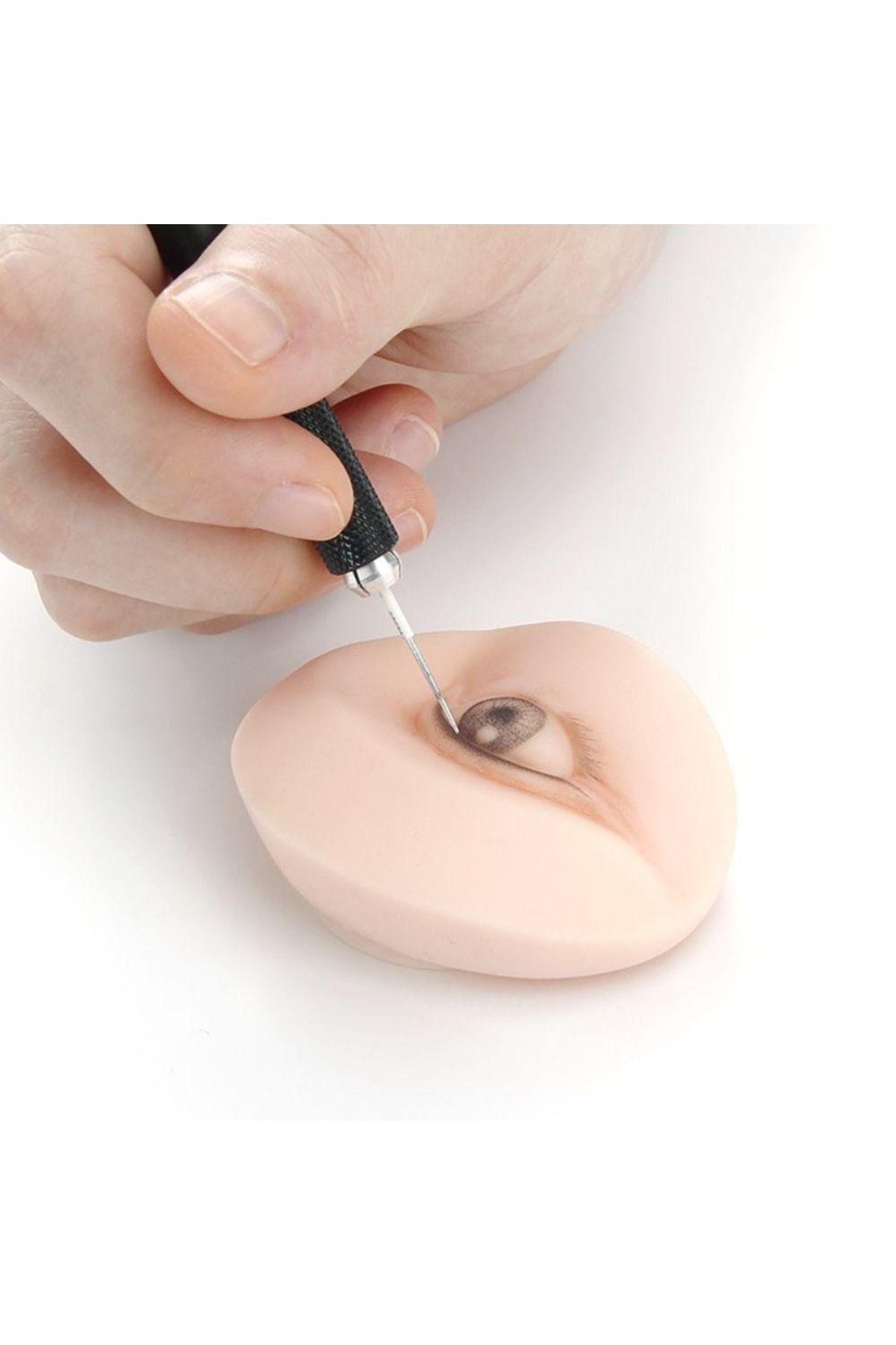 alaraycosmetics Silikon Kalıcı Kaş ,eyeliner Eğitim Kalıp Eğitim Manken Uygulama Kalıpları 1 Adet