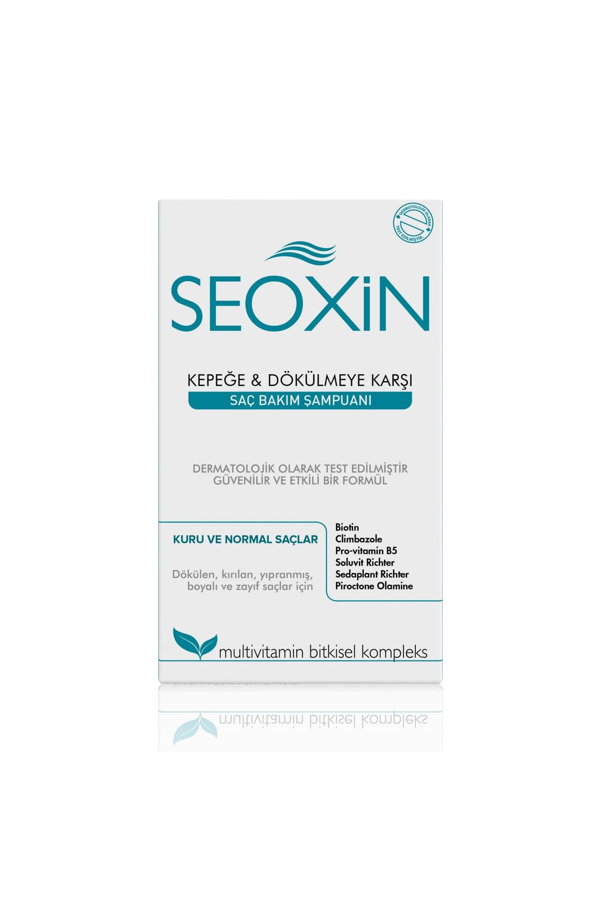 SEOXİN Kepeğe Ve Saç Dökülmesine Karşı Etkili Kuru Ve Normal Saç Tipleri Için Bakım Şampuanı 300 ml