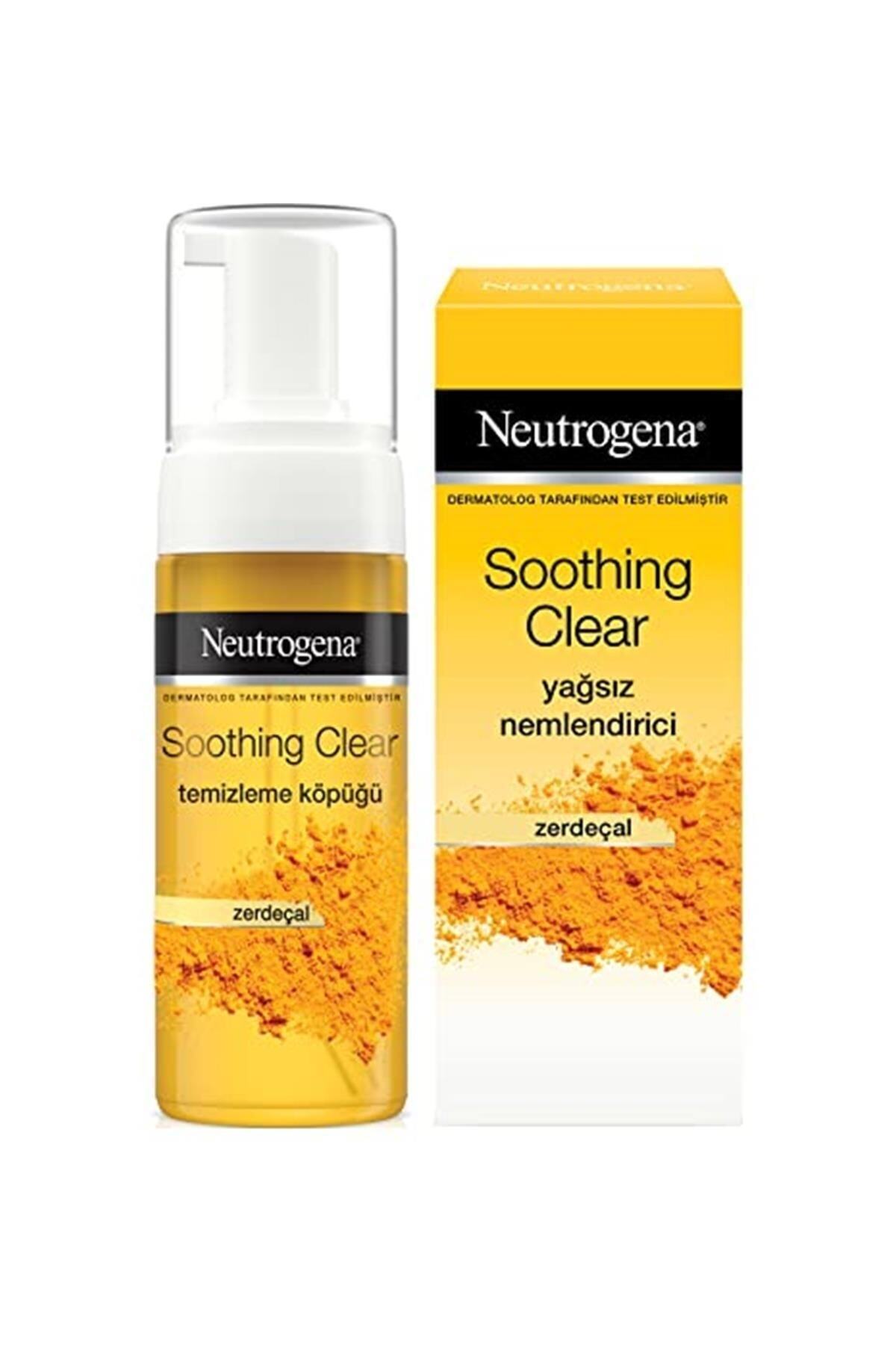 Neutrogena Soothing Clear Köpük 150 Ml+nemlendirici 75 Ml, 2'li Set