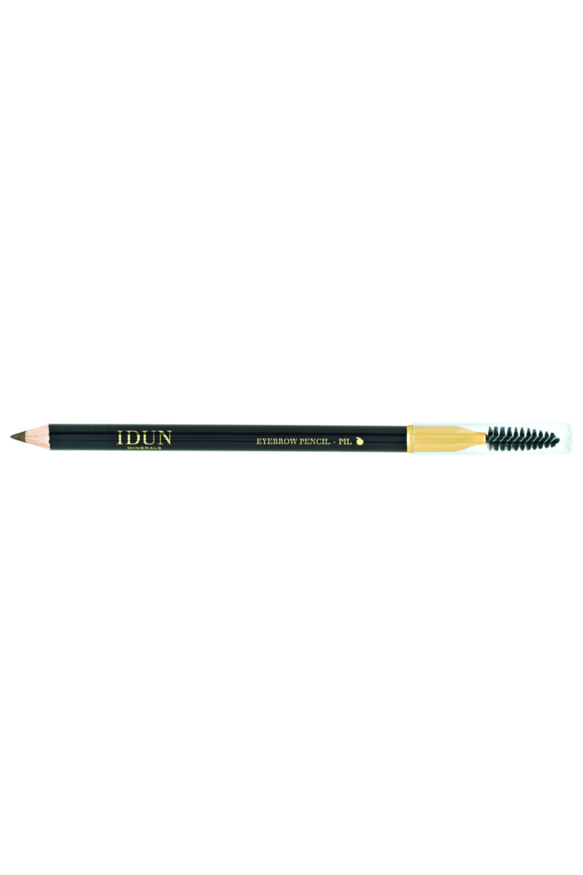 IDUN MINERALS Stockholm Eyebrow Pencil Dark Brown Pil - Kaş Kalemi Koyu Kahverengi Pil - % 100 Vegan - 1,2gr