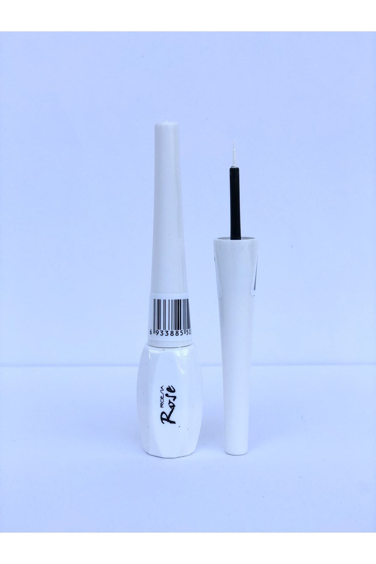 Roesıa Rose Cosmetics Rose Beyaz Eyeliner - White Lıquıd Eyelıner