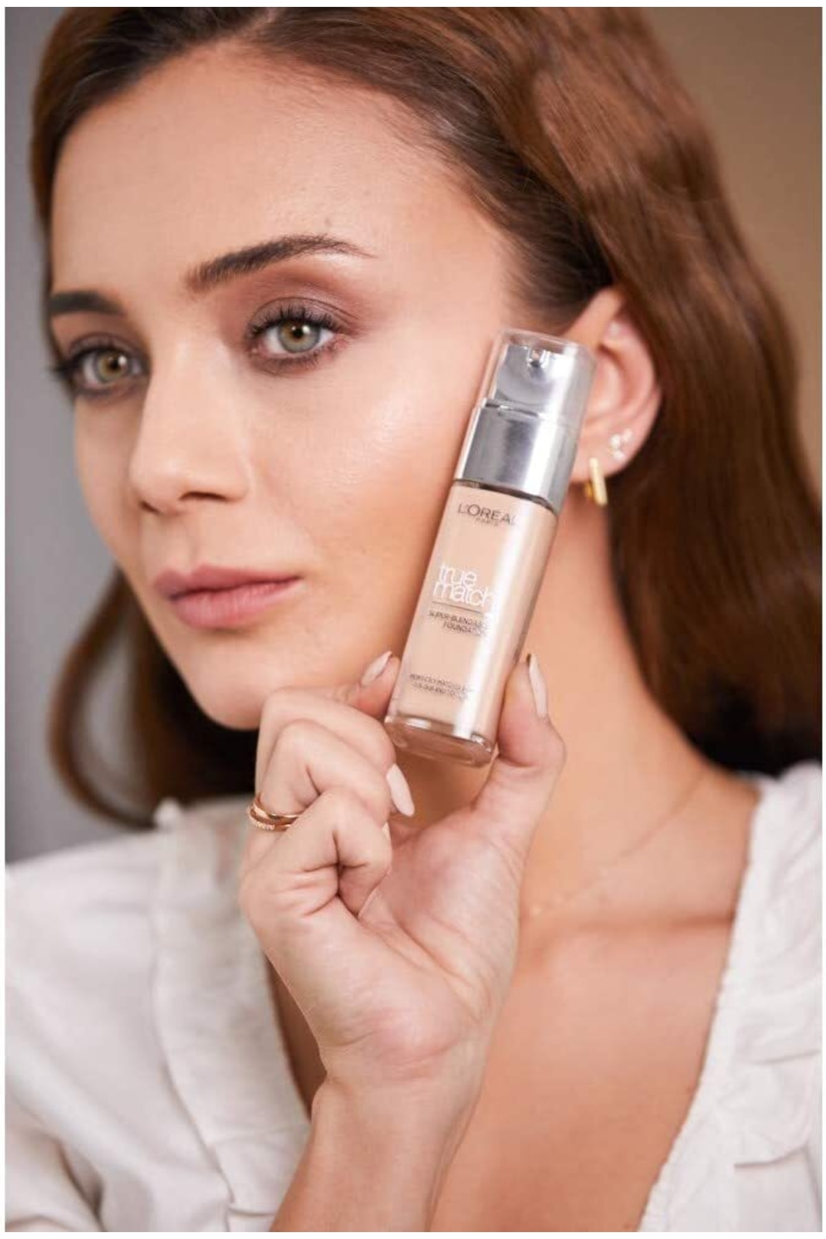 L'Oreal Paris Orıjınal Yeni Ürün True Match Nude Fondöten Serum 2r2c Rose Vanılla