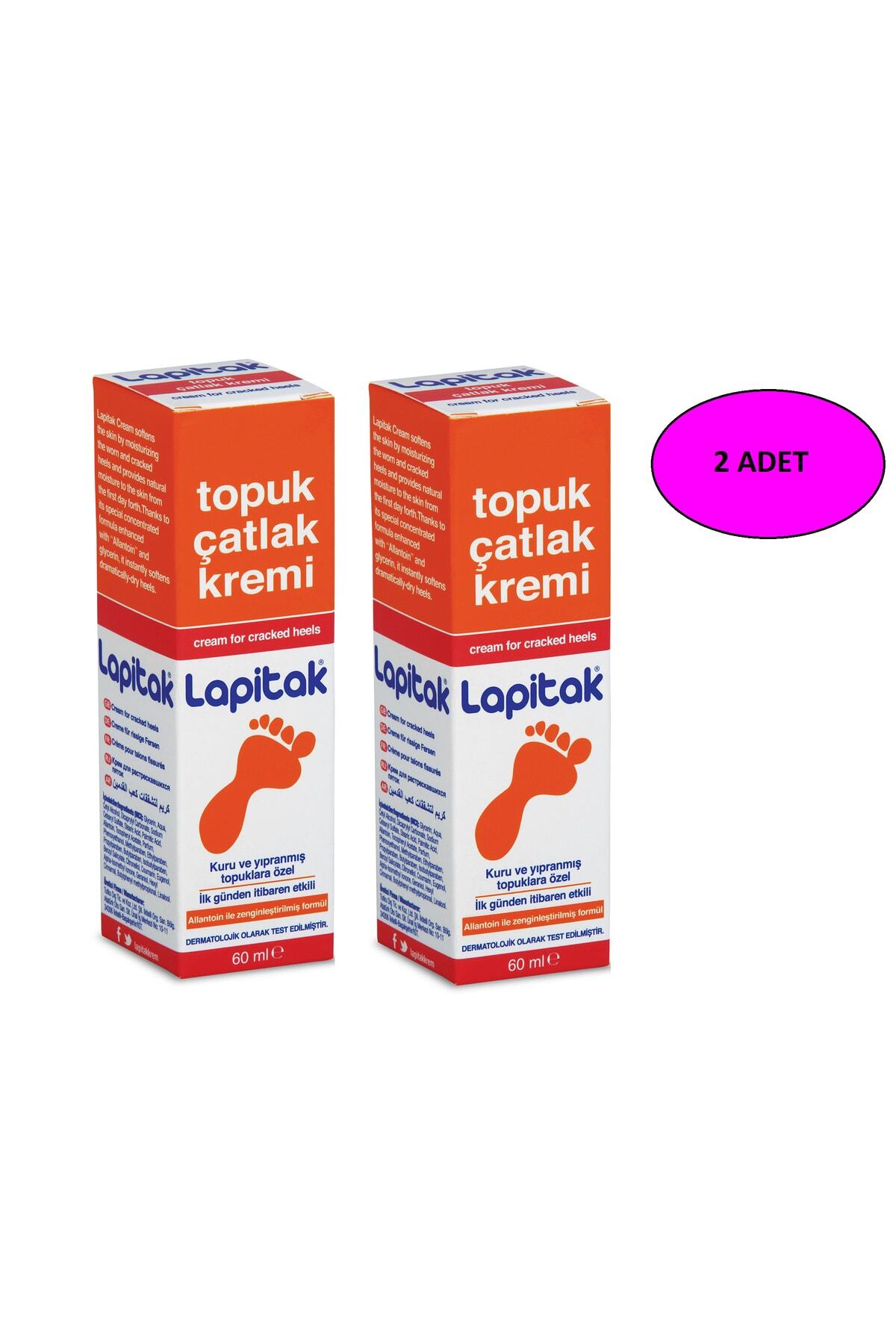 Lapitak Topuk Çatlak Kremi 60 Ml 2'li