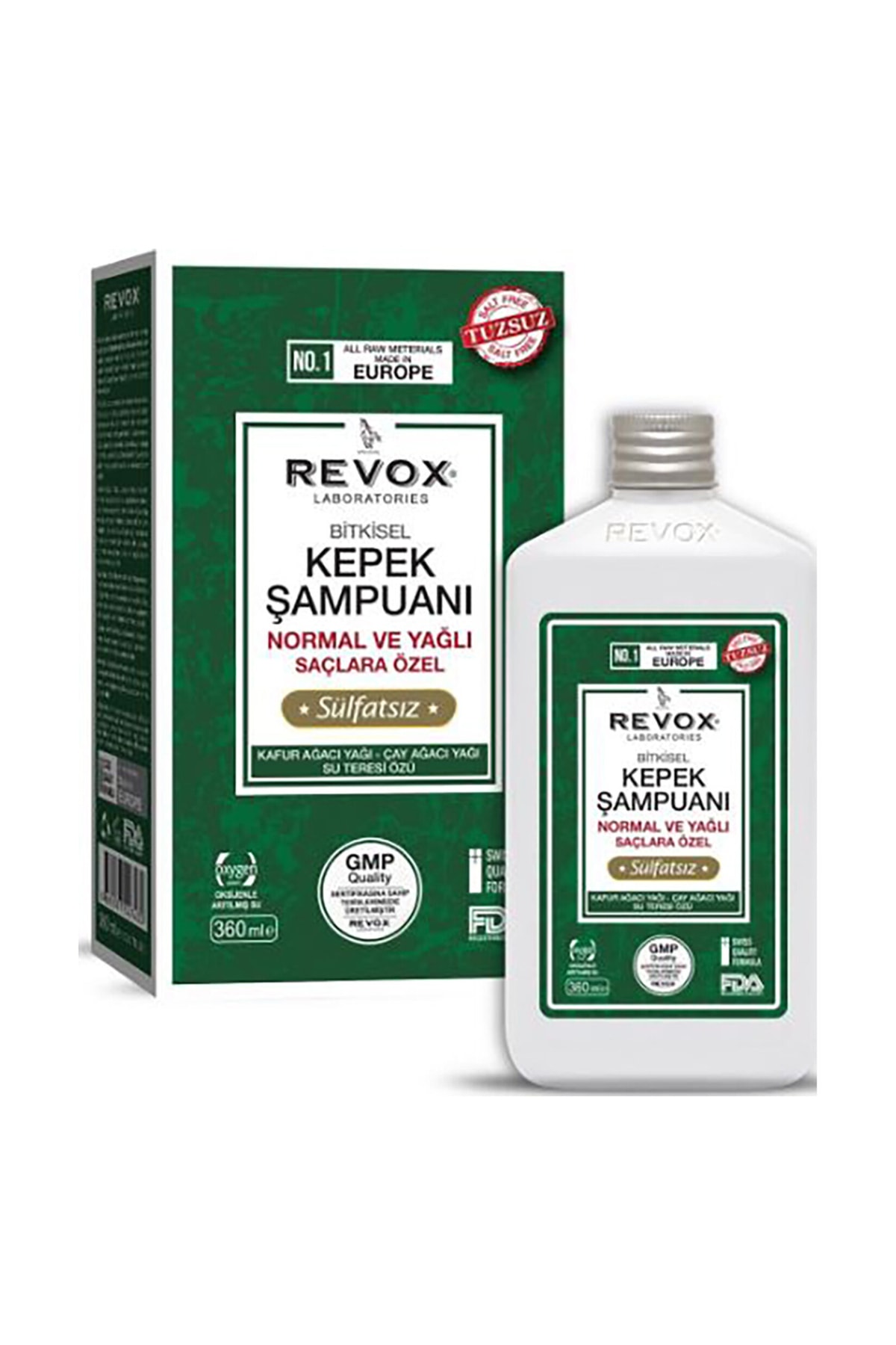 Revox Bitkisel Kepek Şampuanı