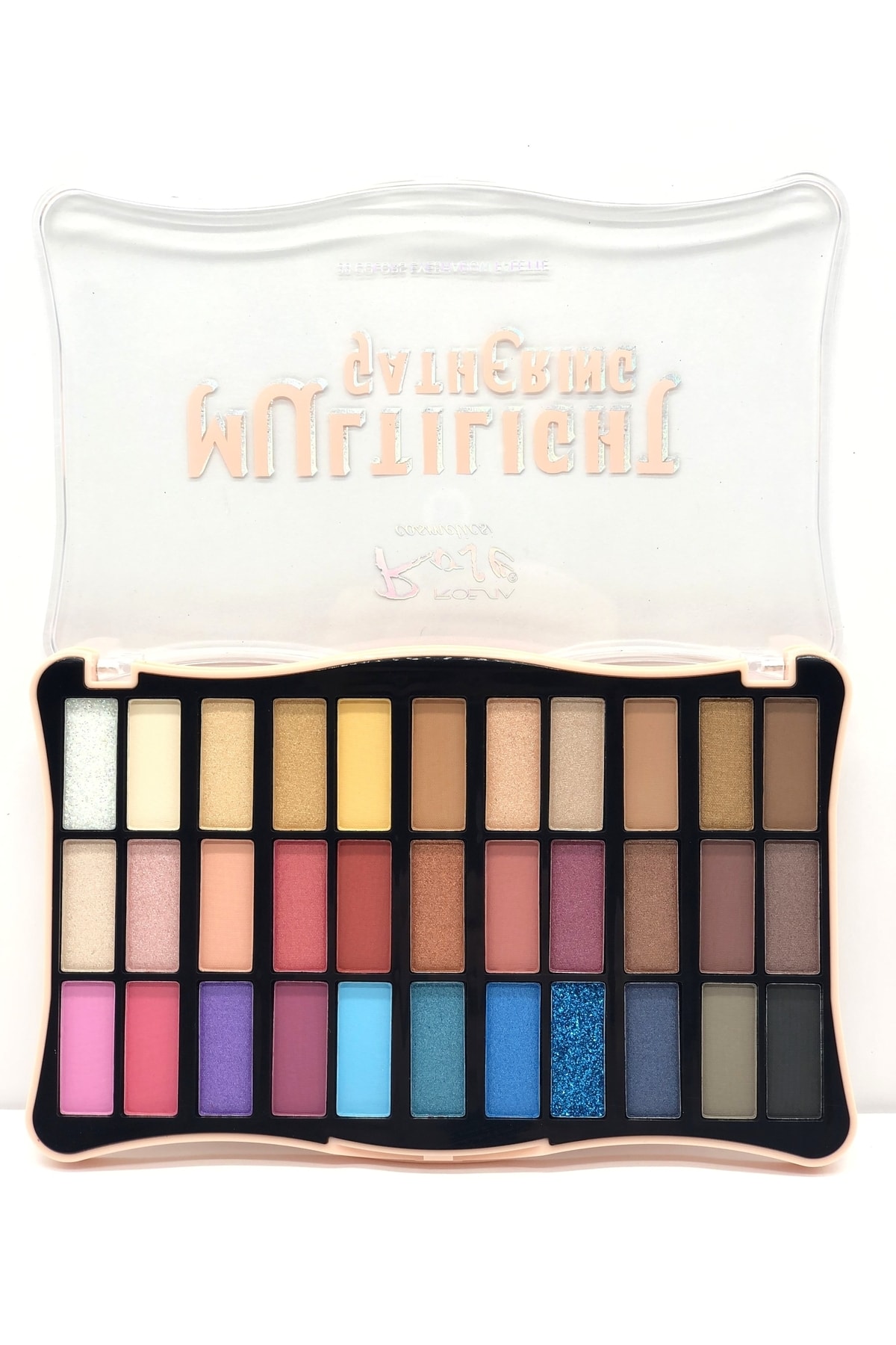 Roesıa Rose Cosmetics Rose Multılıght 33'lü New Göz Farı - 33 Colors Eyeshadow Palette