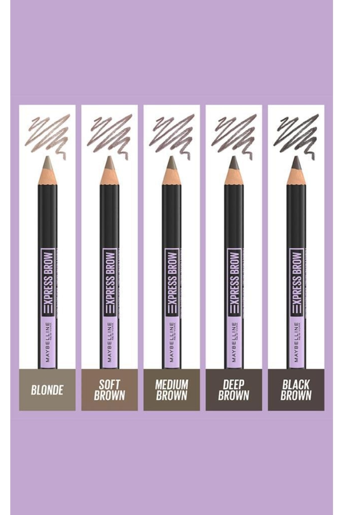 Maybelline New York Express Brow Shaping Pencil - Deep Brown