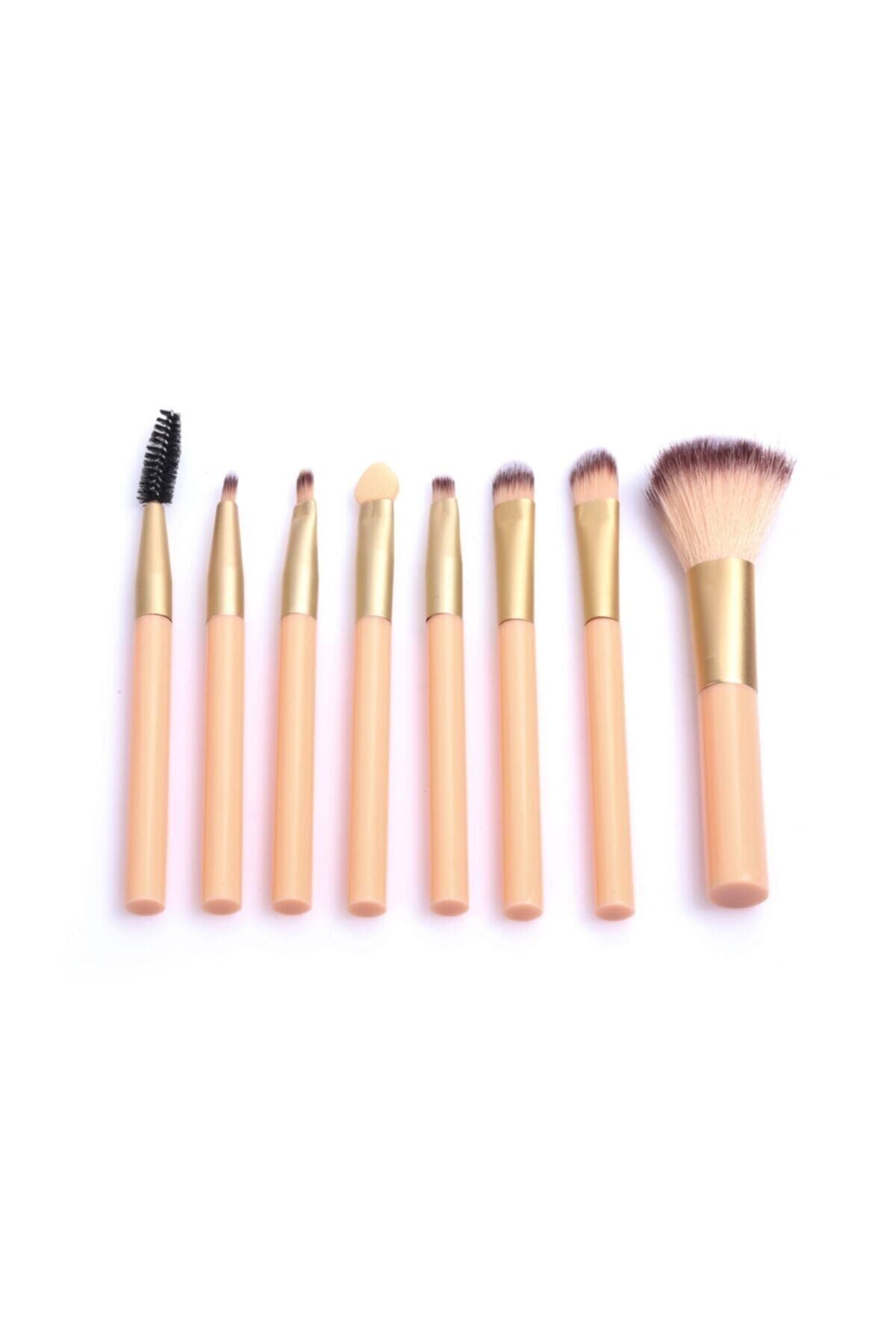 hbtasarim 8 Parça Makyaj Fırça Seti 8 Pcs Make Up Brush Set
