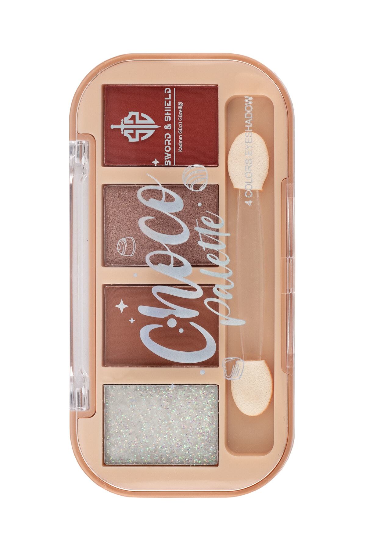 Sword & Shield S&s Choco Glitter 4 Renkli Göz Farı 01