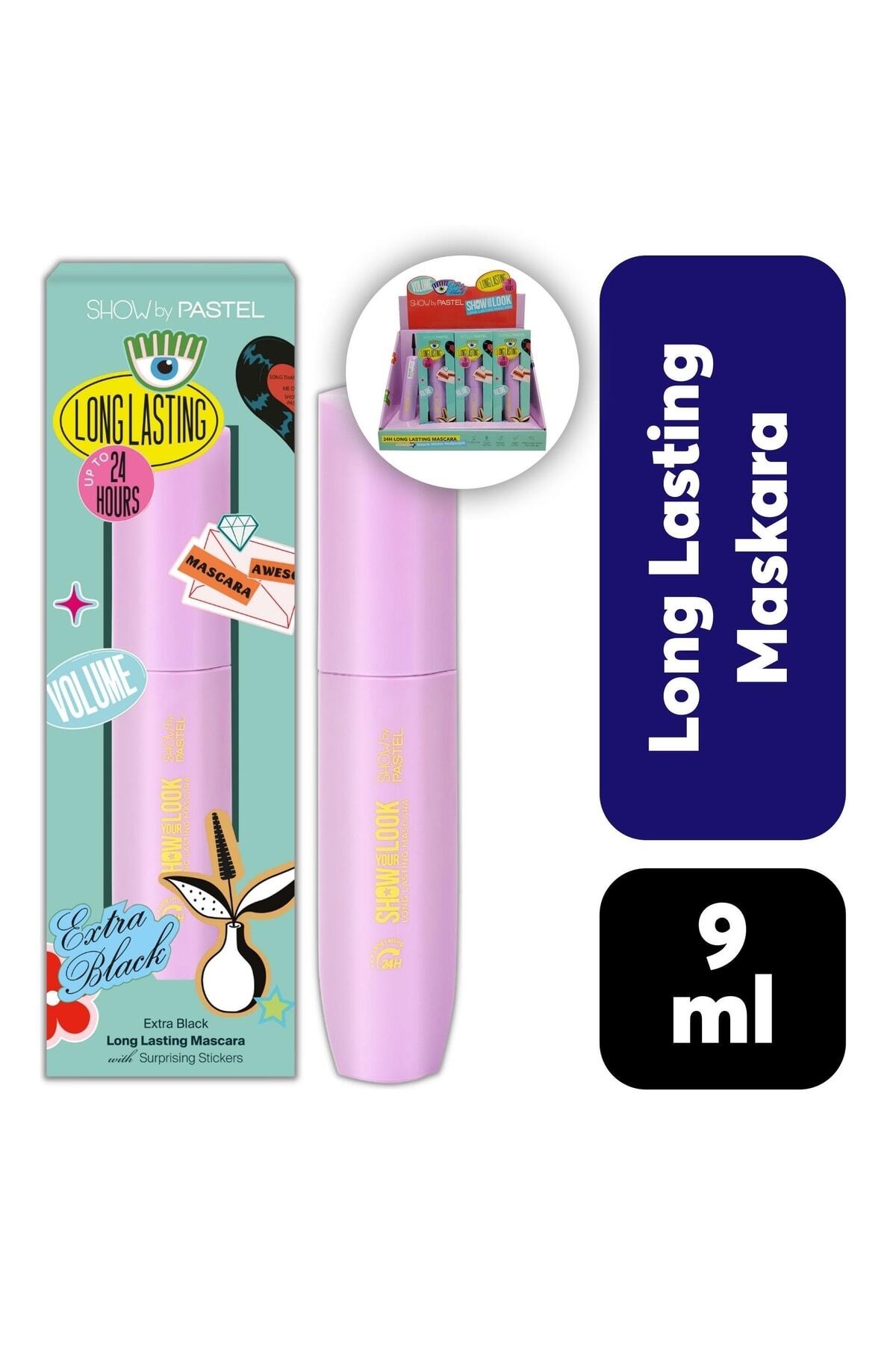 Pastel . Maskara .long Lasting Volume Set