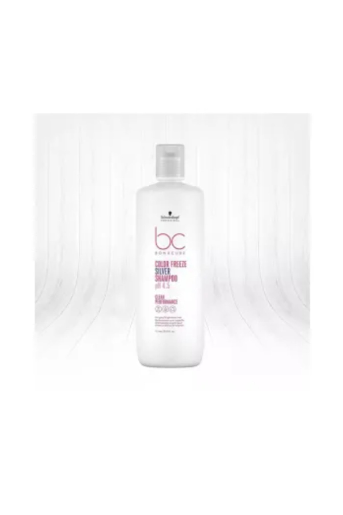 Schwarzkopf Bc Bonacure Color Freeze Silver Shampoo Ph 4.5 1000 Ml