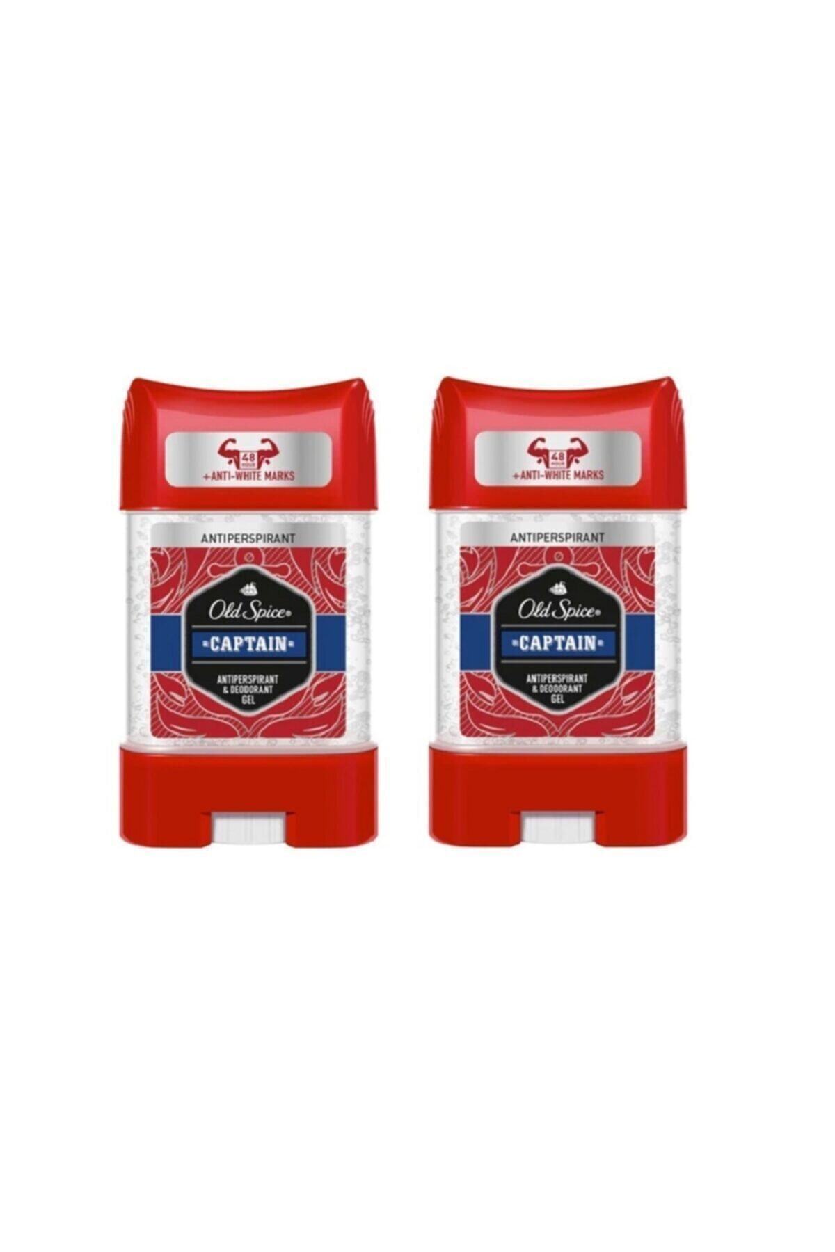 Old Spice Captain Antiperspirant Gel 70 ml X 2 Adet