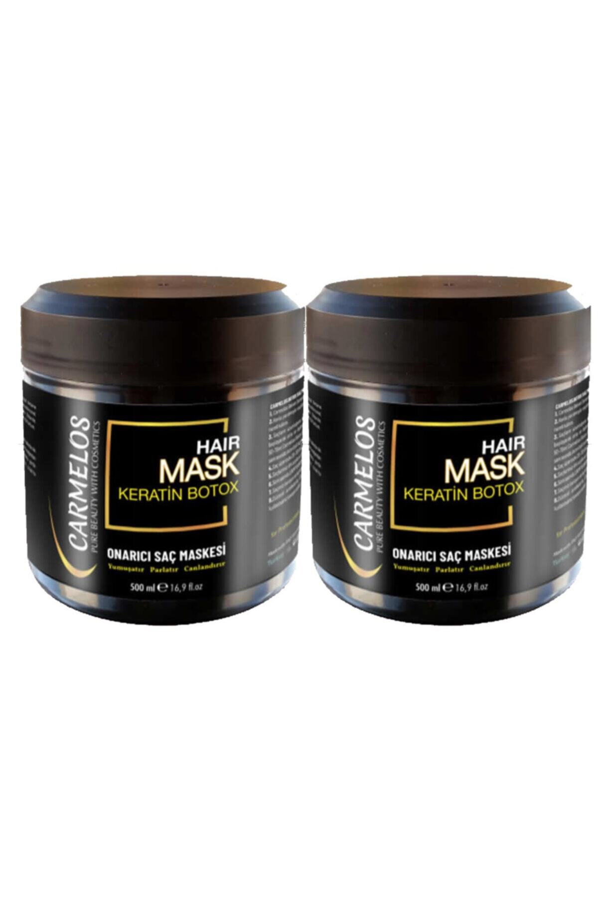 Carmelos Keratin Saç Maskesi 500 Ml 2 Adet