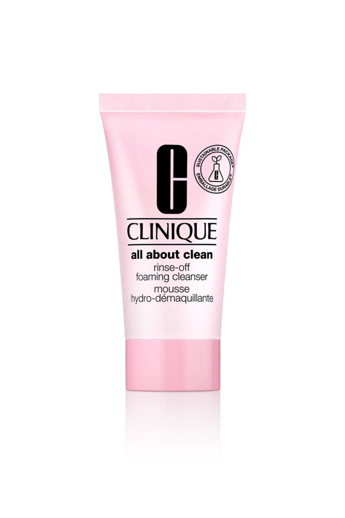 Clinique Rinse-Off - Arındırıcı, Yatıştırıcı Kremsi, Köpük Kıvamlı Yüz Ve Makyaj Temizleyici 30 ml