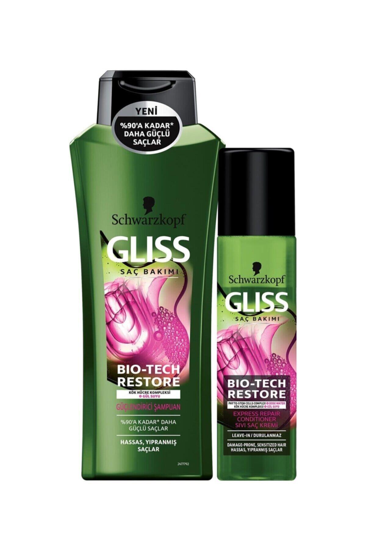 Gliss Bio Tech Restore Güçlendirici Bakım Seti 8690572795217 Bio