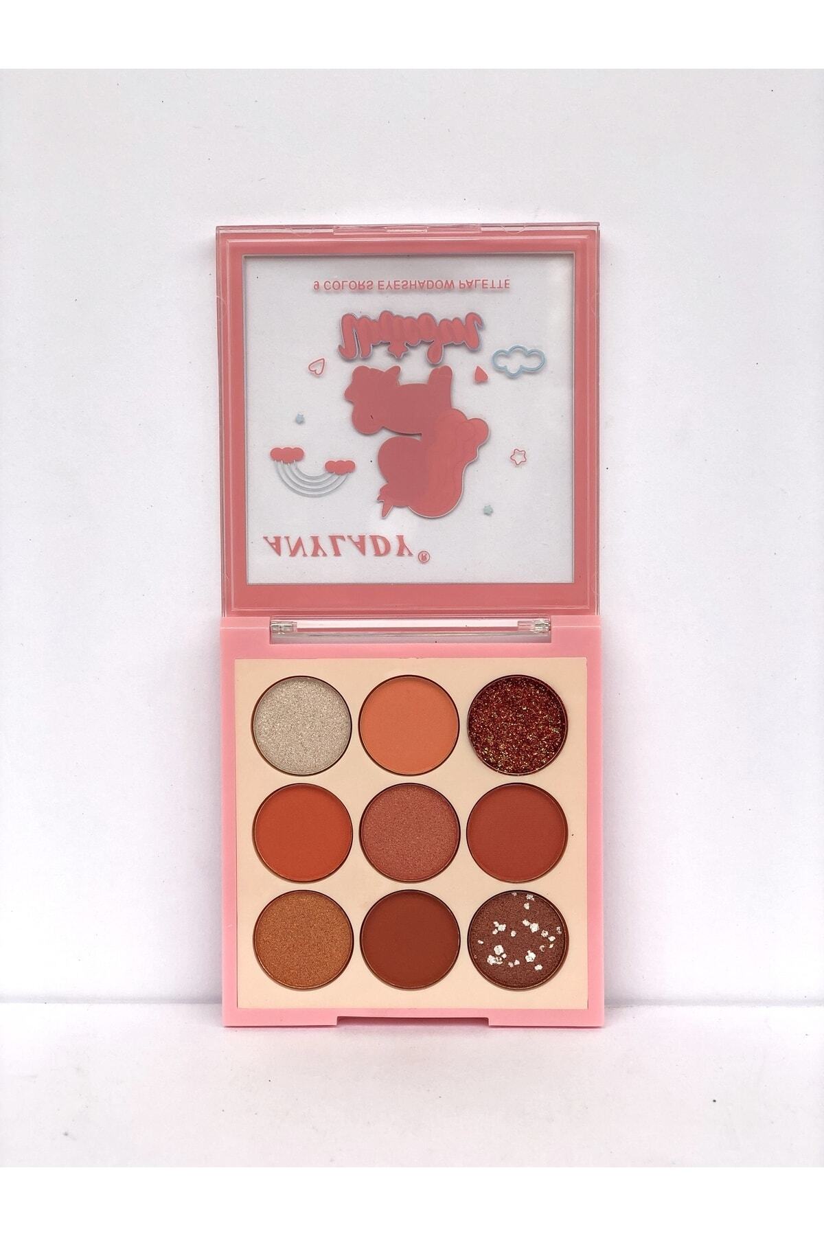 Roesıa Rose Cosmetics Rose New Unıcorn 9'lu Göz Farı