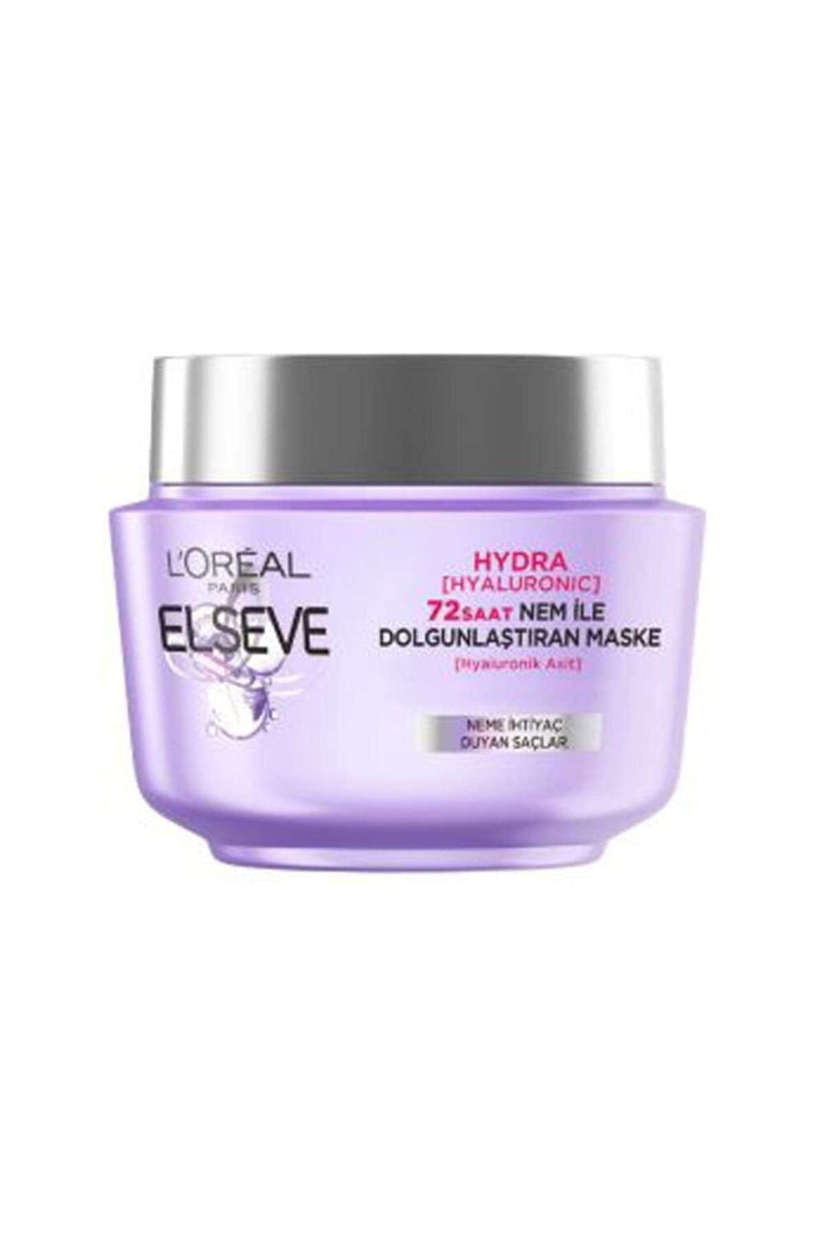 ELSEVE Hydra Hyaluronic 72 Saat Nem ile Dolgunlaştıran Maske 300 ml
