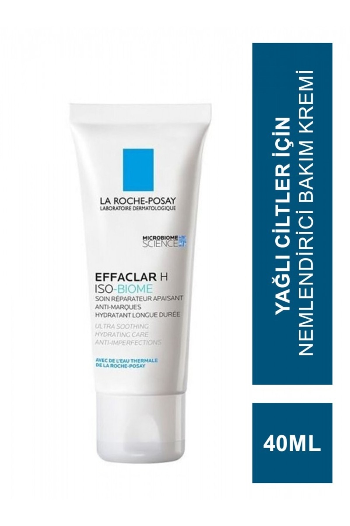 La Roche Posay Effaclar H Isobiome - Yağlı Ve Düzensiz Ciltlere Özel Nemlendirici Yüz Bakım Kremi 40 Ml
