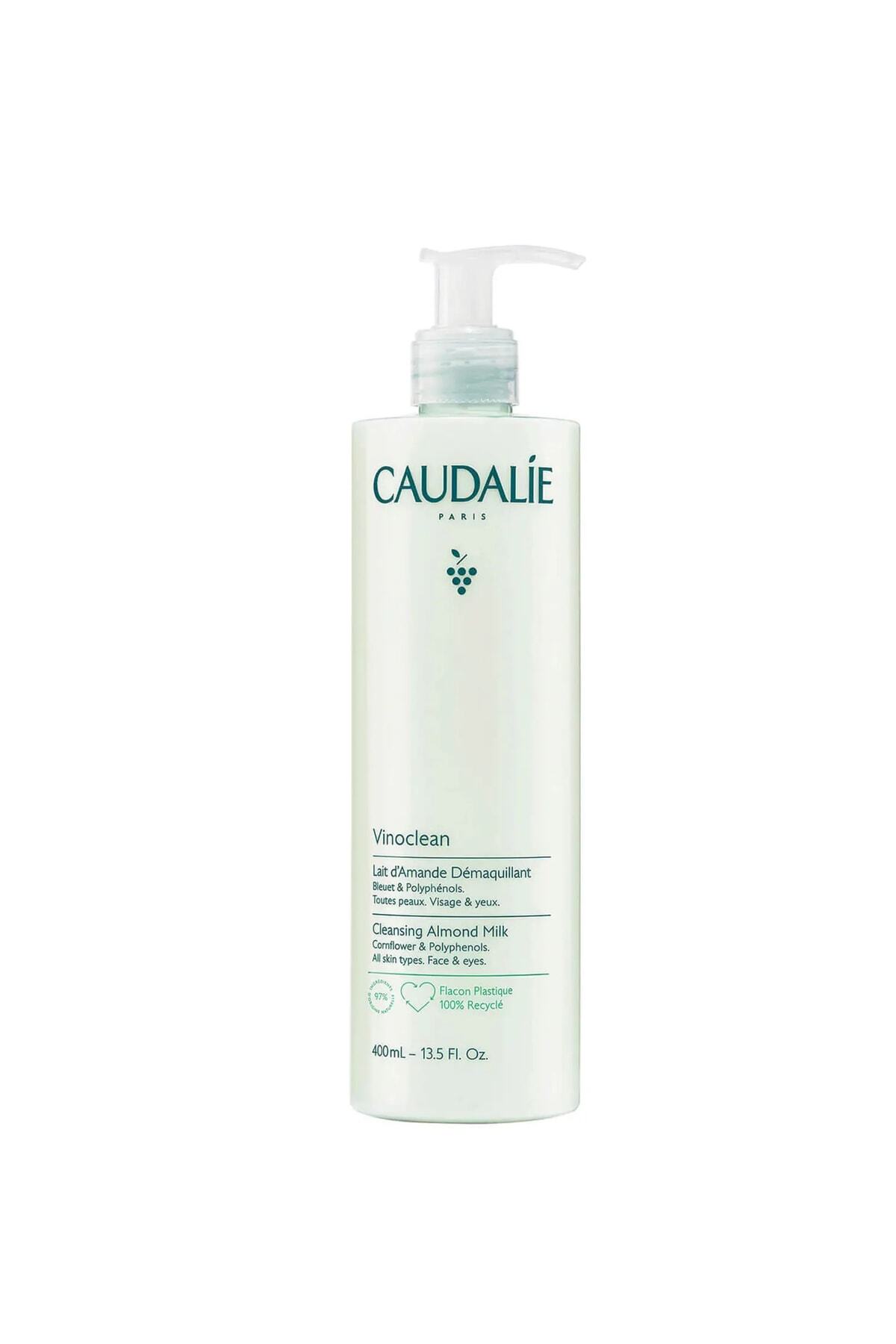 Caudalie Vinoclean Badem Yağlı Nemlendirici Makyaj Temizleme Sütü 400ml