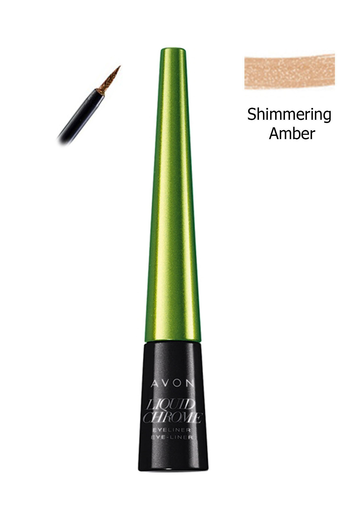 AVON Metalik Likit Eyeliner Shimmering Amber 5050136924713