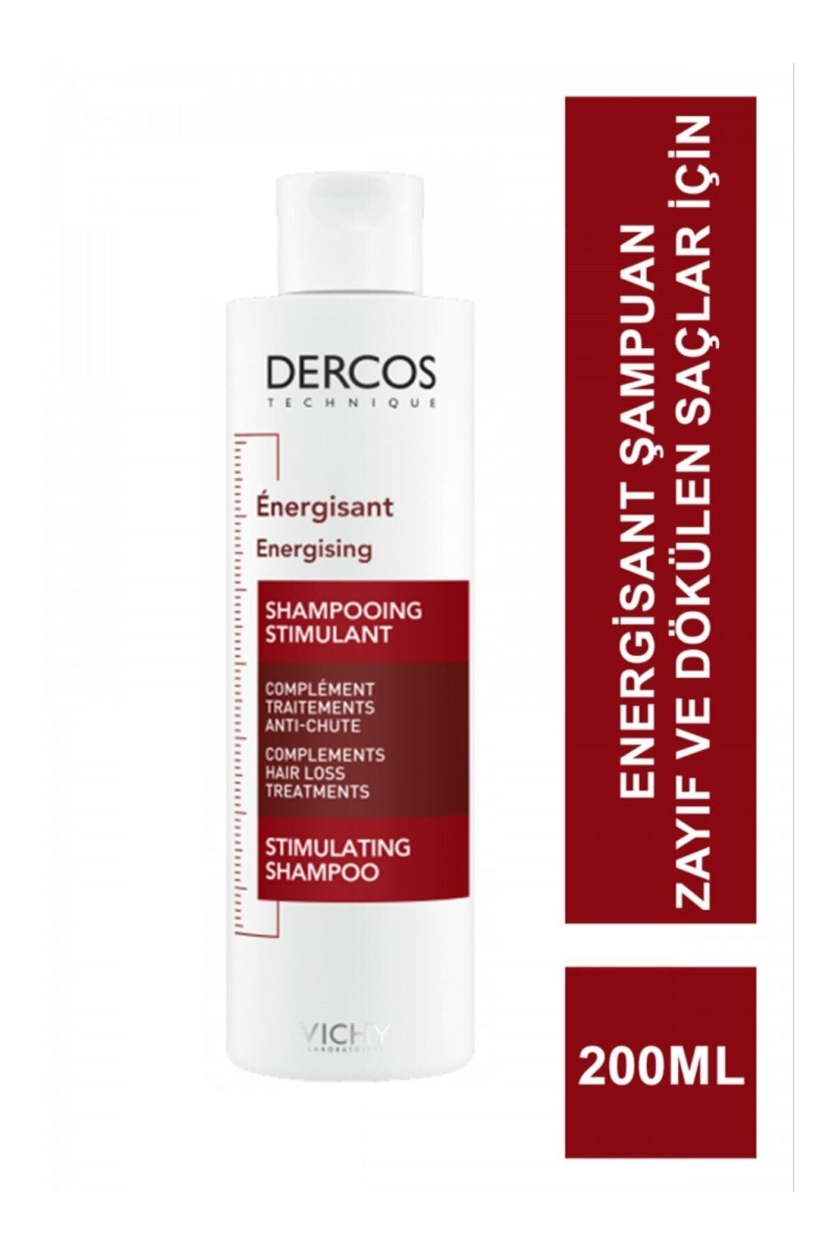 Vichy Dercos Energisant Dökülme Karşıtı Bakım Şampuanı 1 Paket(1 X 200 Ml)