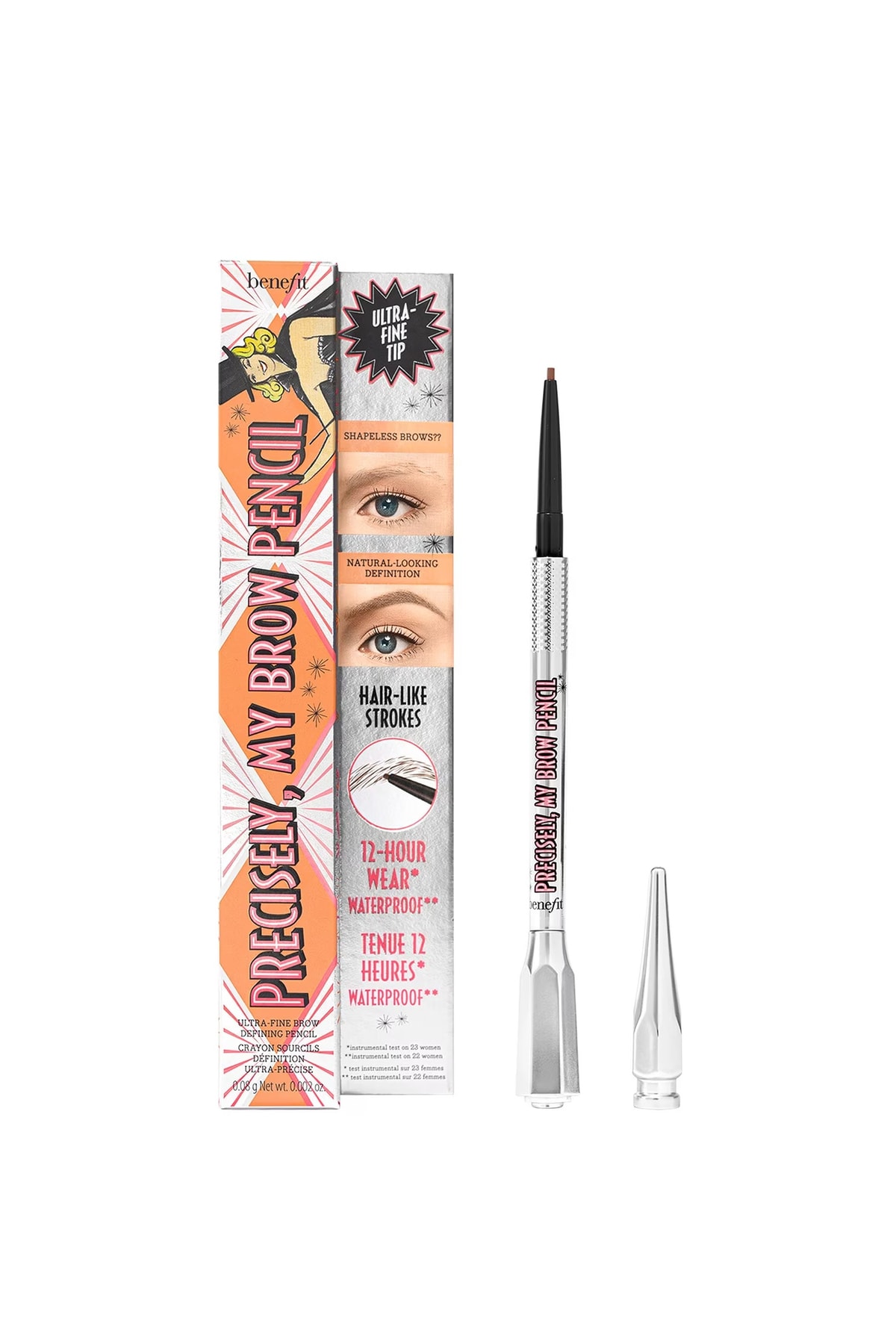 benefit cosmetics Precisely My Brow Pencil Belirginleştirici Kaş Kalemi 3.75 Warm Medium Brown