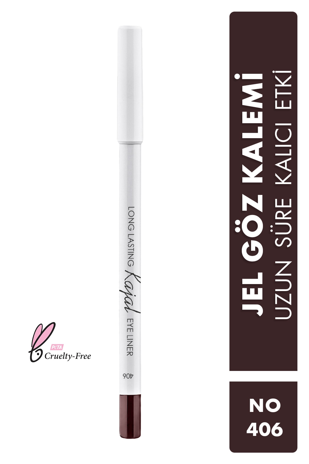 Lamel Cosmetics Lamel Long Lasting Kajal Eye Kalıcı Jel Eyeliner No 406