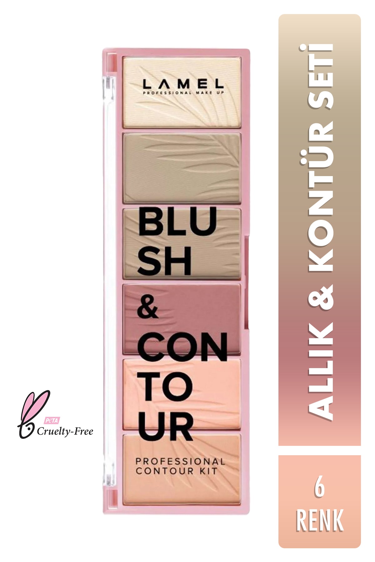 Lamel Cosmetics Lamel Allık Seti Blush Kit 03