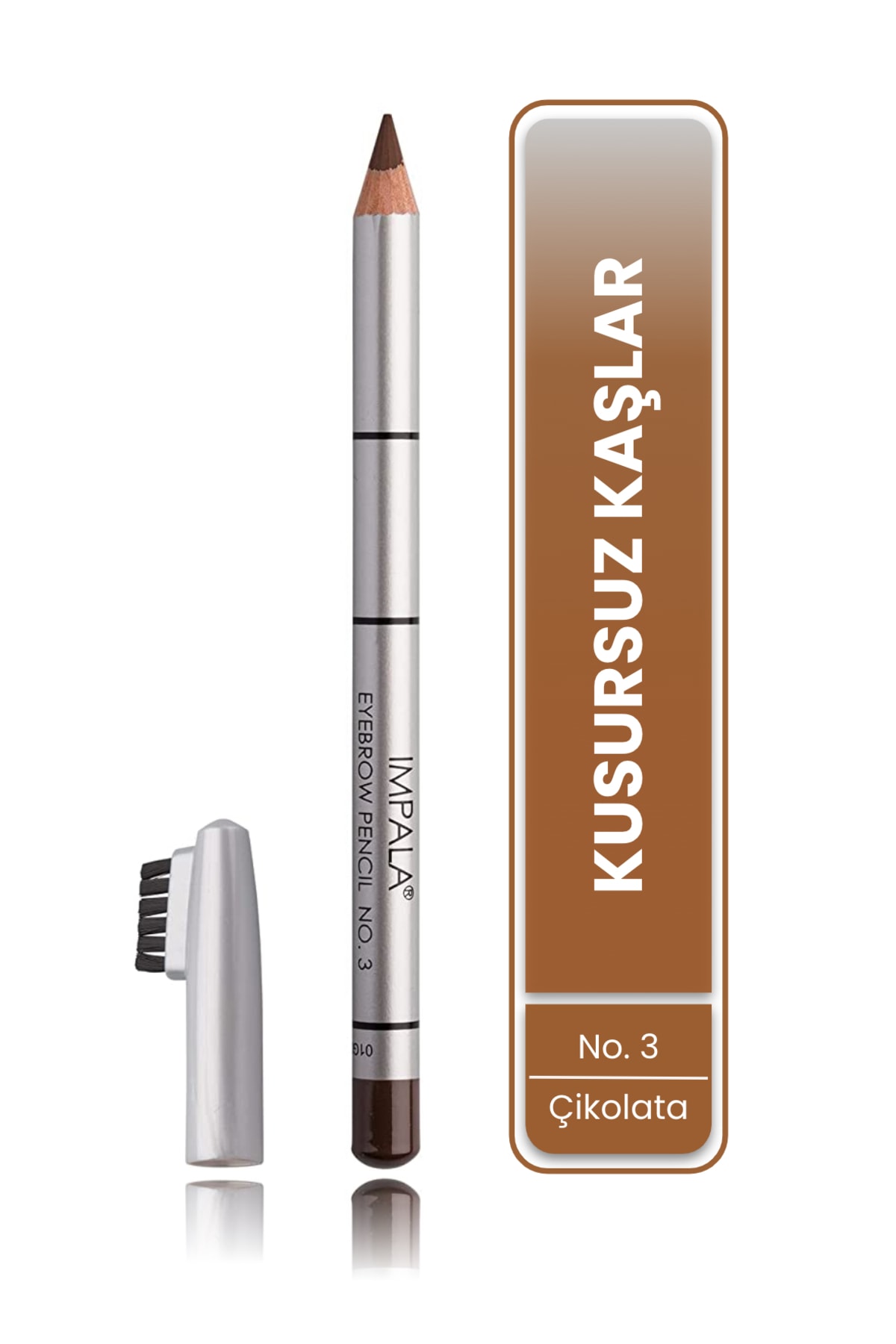 IMPALA Kaş Kalemi - Eyebrow Pencil No: 3 (Çikolata Kahverengi)