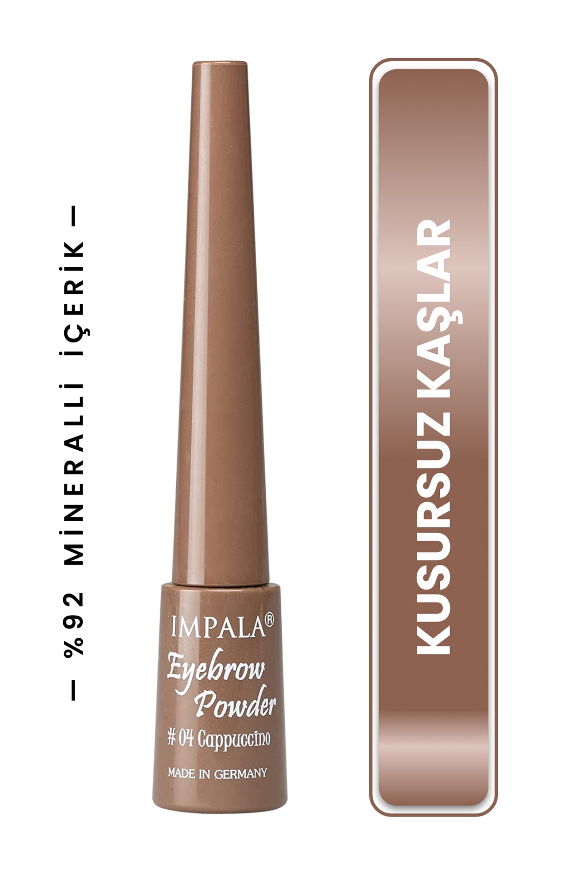 IMPALA IMPLALA Kaş Pudrası - Eyebrow POWDER No: 4 CAPPUCCINO