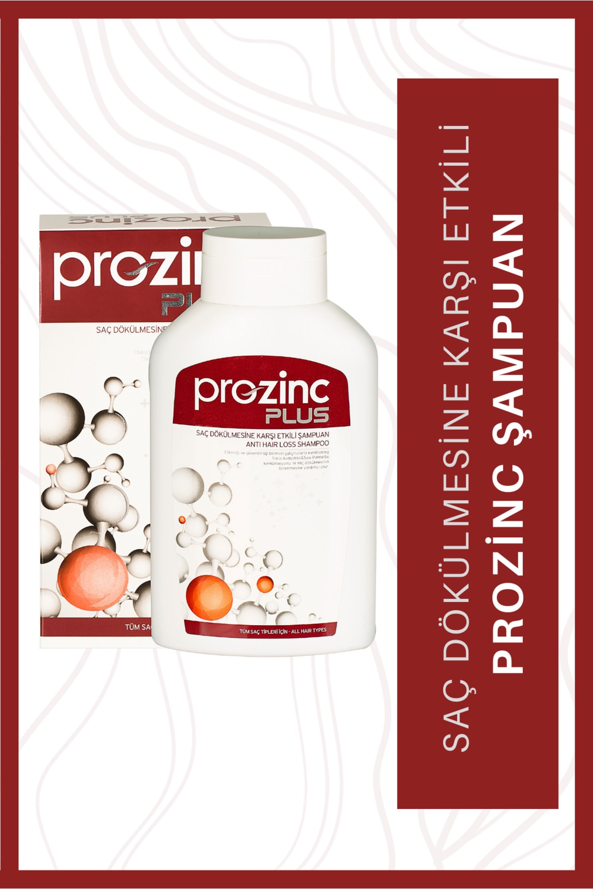 Prozinc Plus Saç Dökülmesine Karşı Etkili Şampuan 300 Ml.