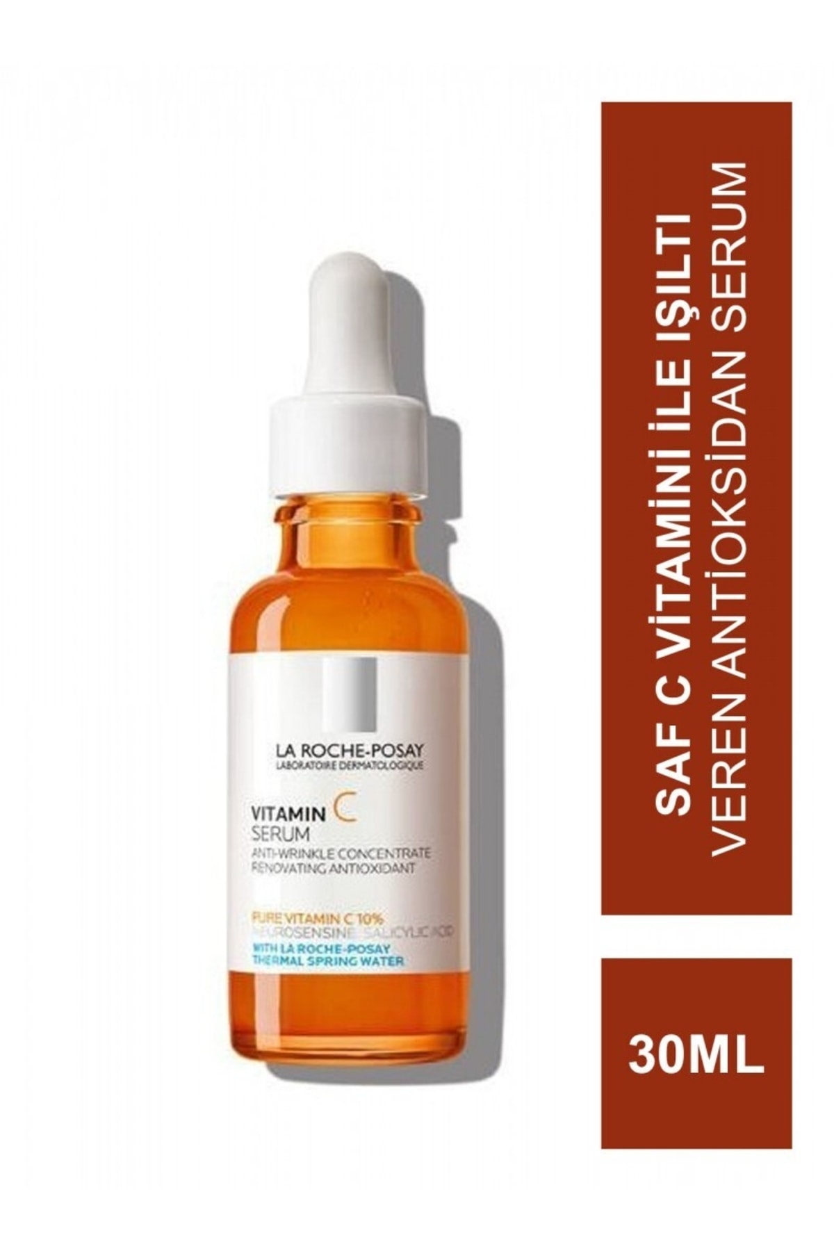 La Roche Posay %10 Saf C Vitamini Işıltı Veren, Kırışıklık Ve Leke Oluşumunu Önleyen Antioksidan Cilt Serumu 30 Ml