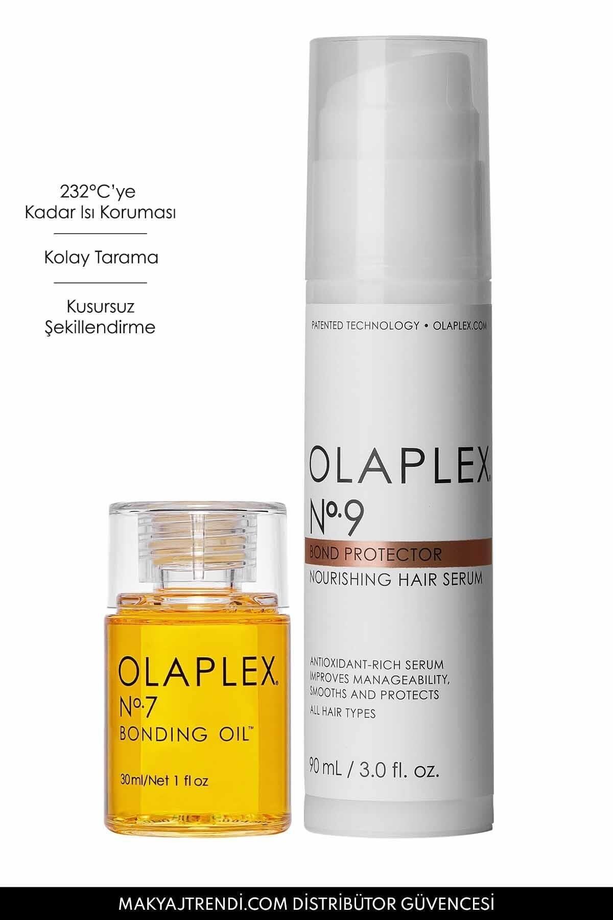 Olaplex Bonding & Nourishing Protector Duo - Bağ Güçlendiren & Saçları Besleyen Ikili Bakım Seti