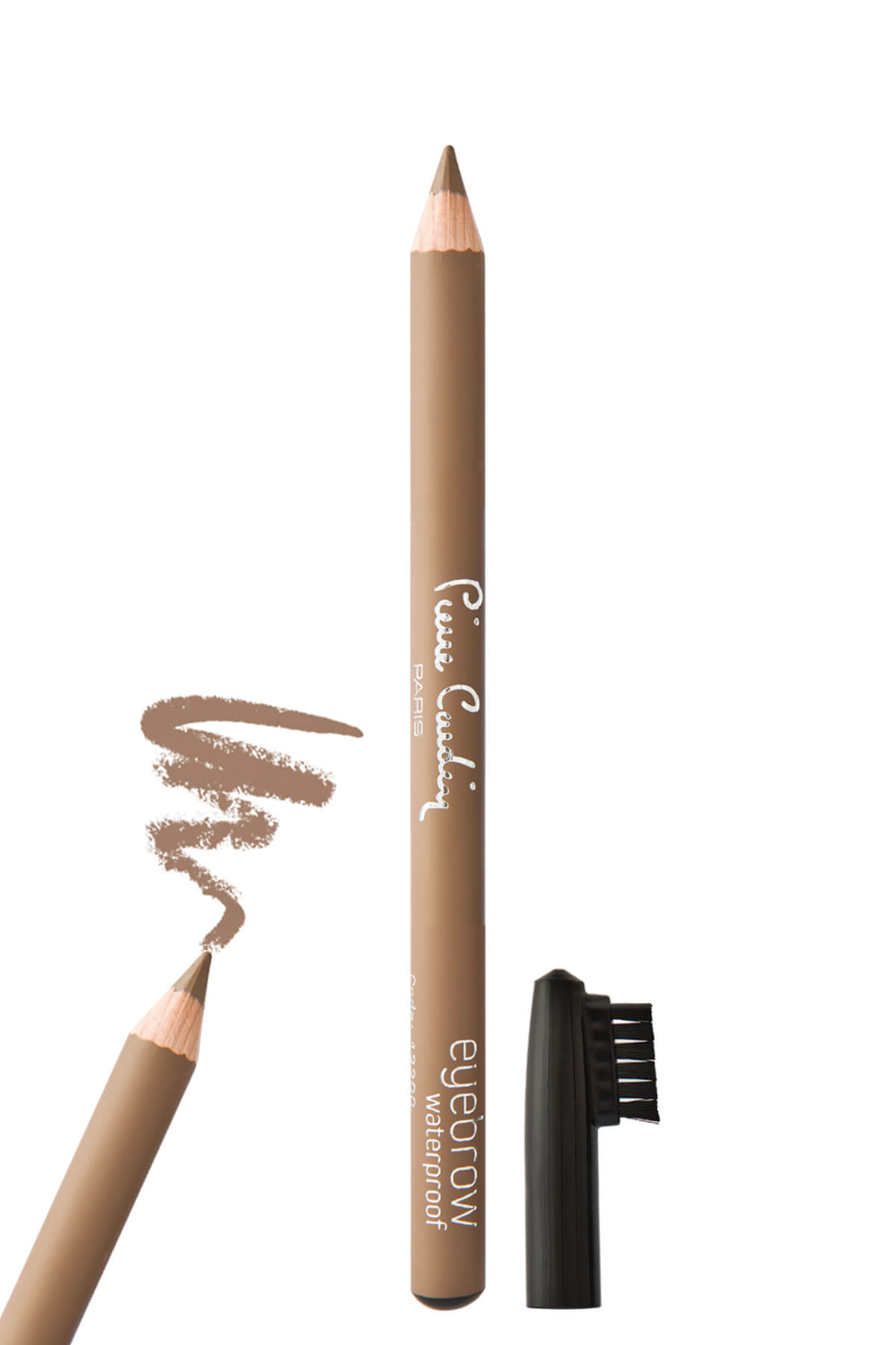 Pierre Cardin Suya Dayanıklı Şekillendirici Kaş Kalemi - Eyebrow Pencil Açık Kahve 8680570258135