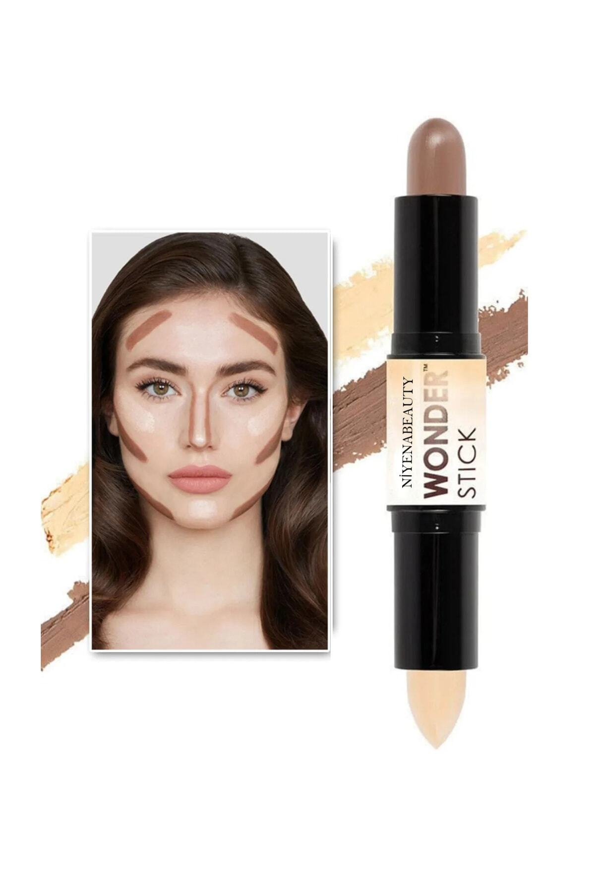 NİYENABEAUTY Kontur & Aydınlatıcı Wonder Stıck Açık Ton