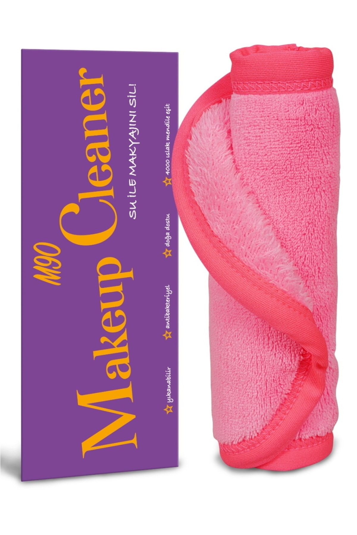 M90 Makyaj Ve Yüz Temizleme Mucize Puf Silici Sadece Su İle Makyaj Temizleme Makeup Cleaner