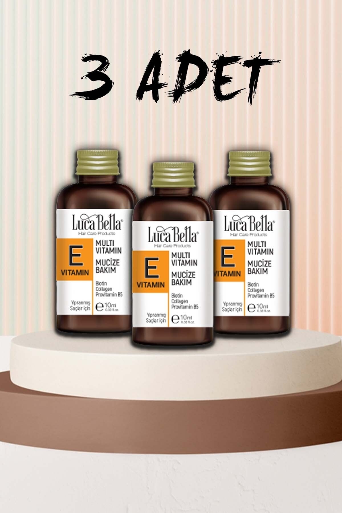 Luca Bella Mucize Bakım E Vitamini 3 Adet