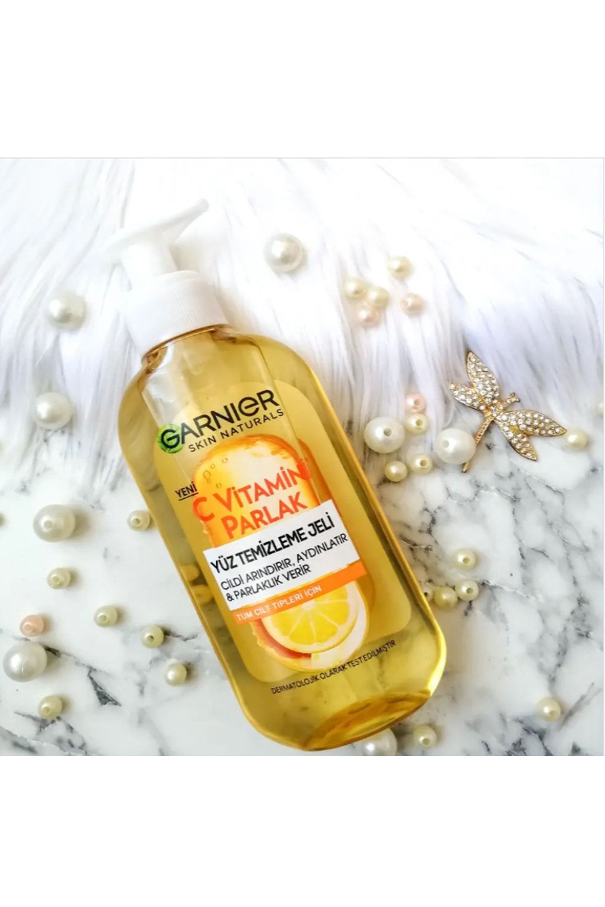 Garnier Yüz Temizleme Jeli 200 ml C Vitaminli, Tüm Ciltler Için