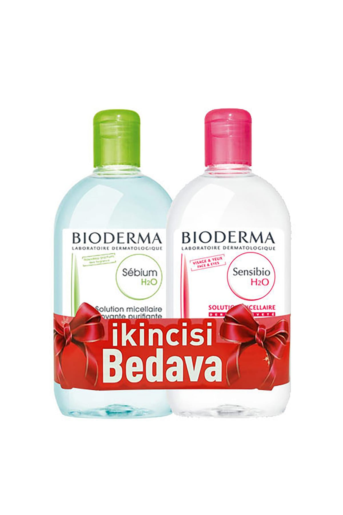 Bioderma Sebium H2O 500 ml + Sensibio H2O 500 ml sebium-sensibioh2o