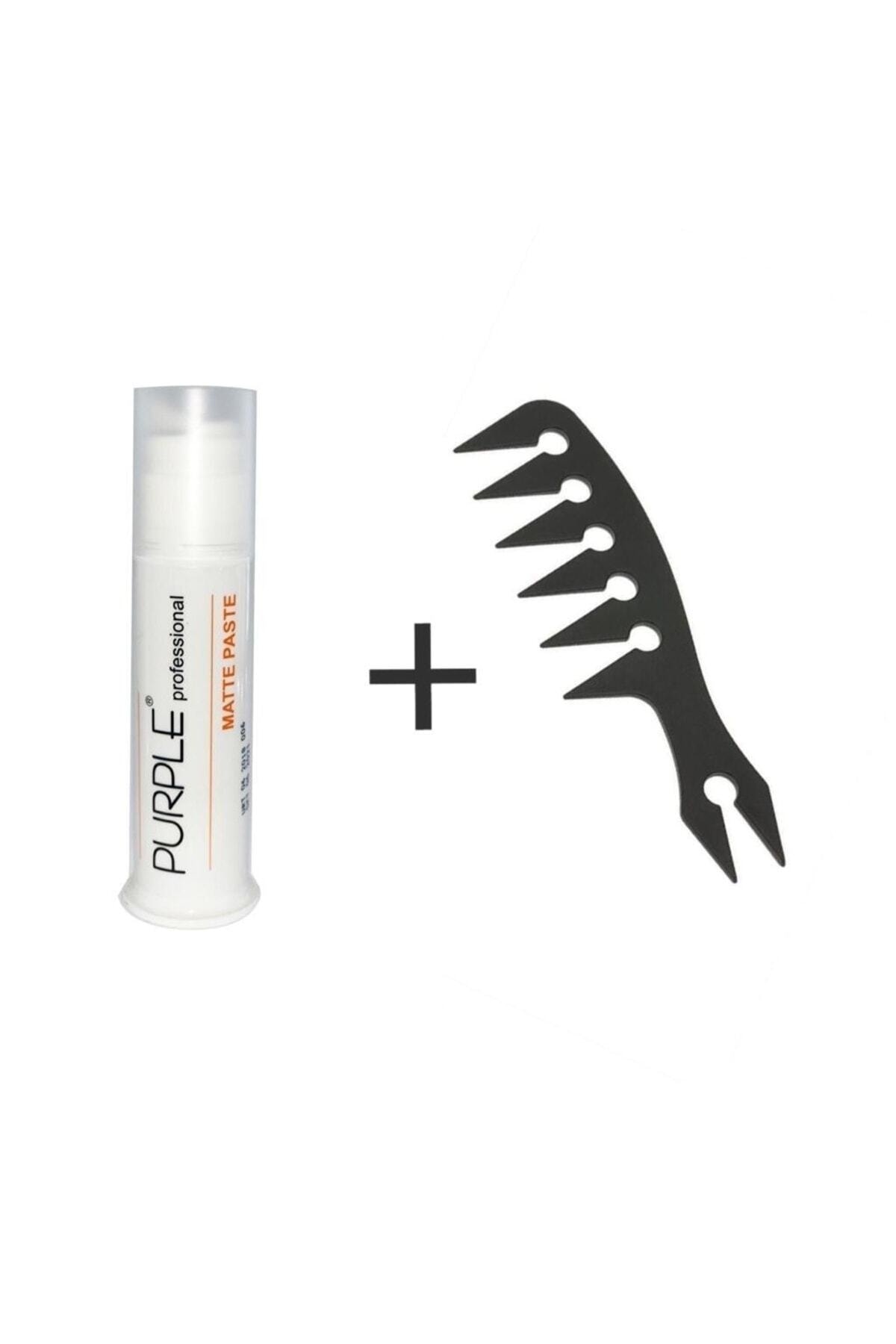 Purple Professional Wax Mat 100 Ml + Şekil Tarağı Set