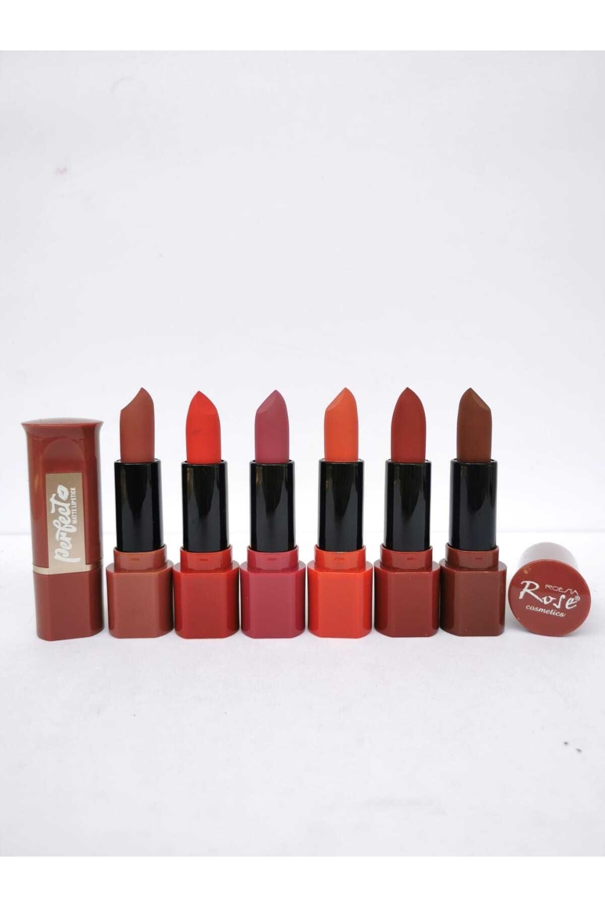 AİLY COSMETİCS Rose Perfect Full Color 6'lı Ruj Serisi