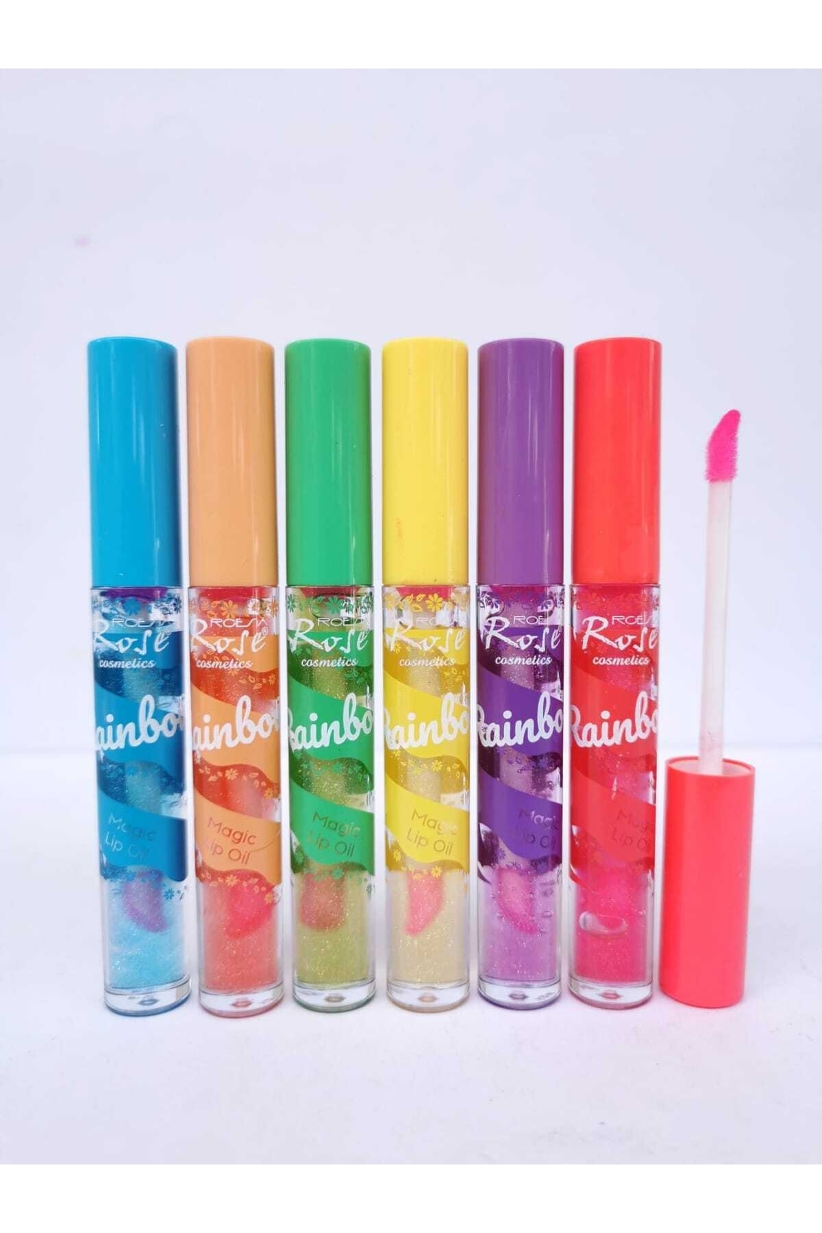 Cosha Beauty Rose 6'lı Simli Dudak Parlatıcı Lip Gloss - Dream A Little Dream Magic Lip Oil