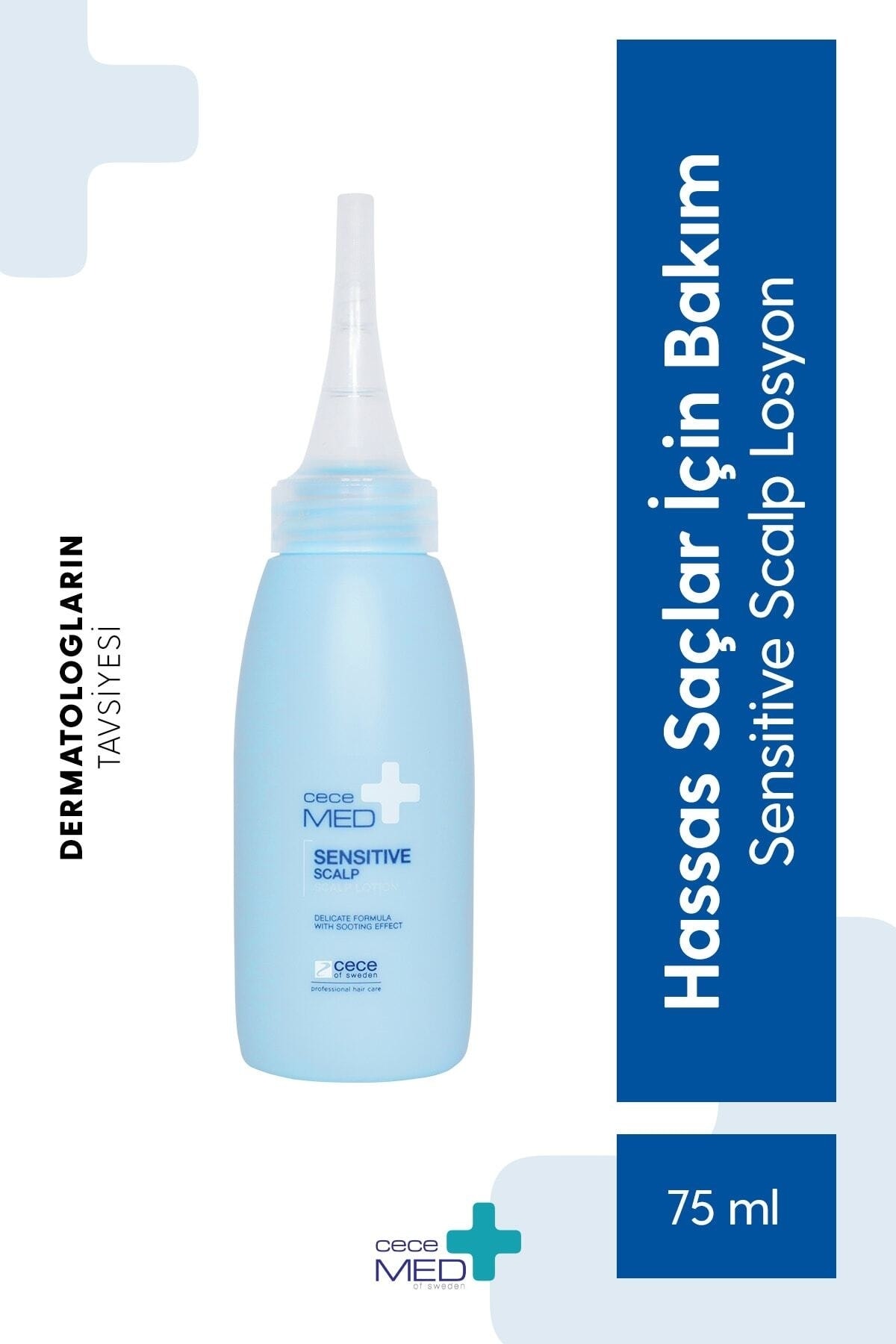 cece med Sensitive Scalp Lotion 75 Ml Hassas Saç Derisi Losyonu