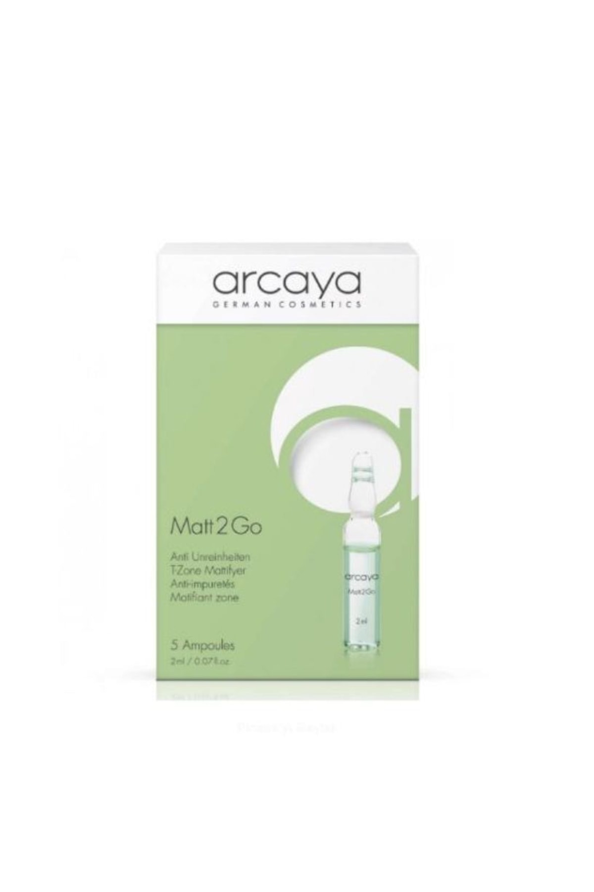Arcaya Matt2go (çay Ağacı Yağı) Sivilce Önleyici Ampul 5x2ml